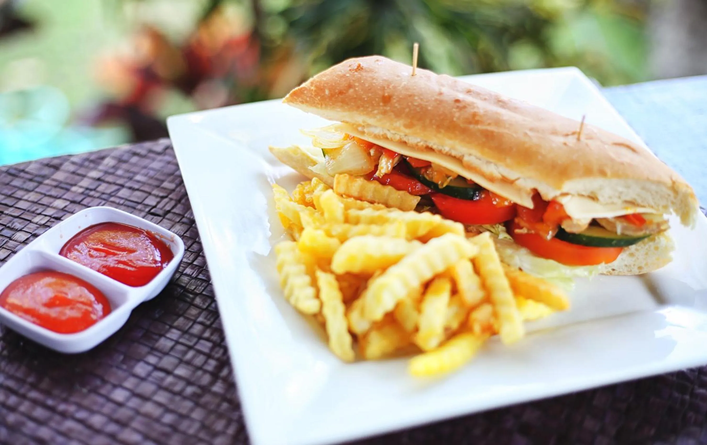 Food close-up in Poh Manis Lembongan
