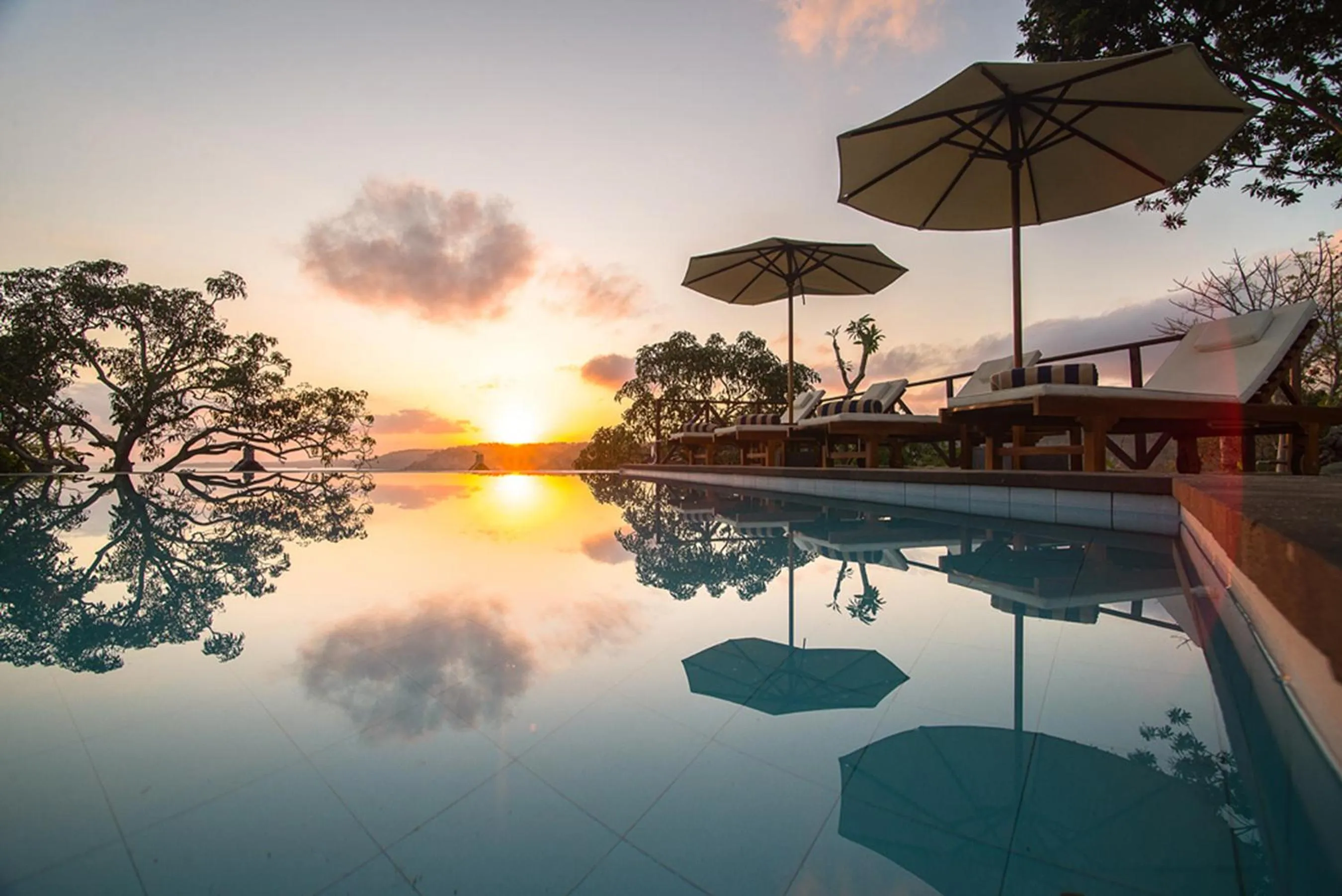 Swimming pool in Poh Manis Lembongan