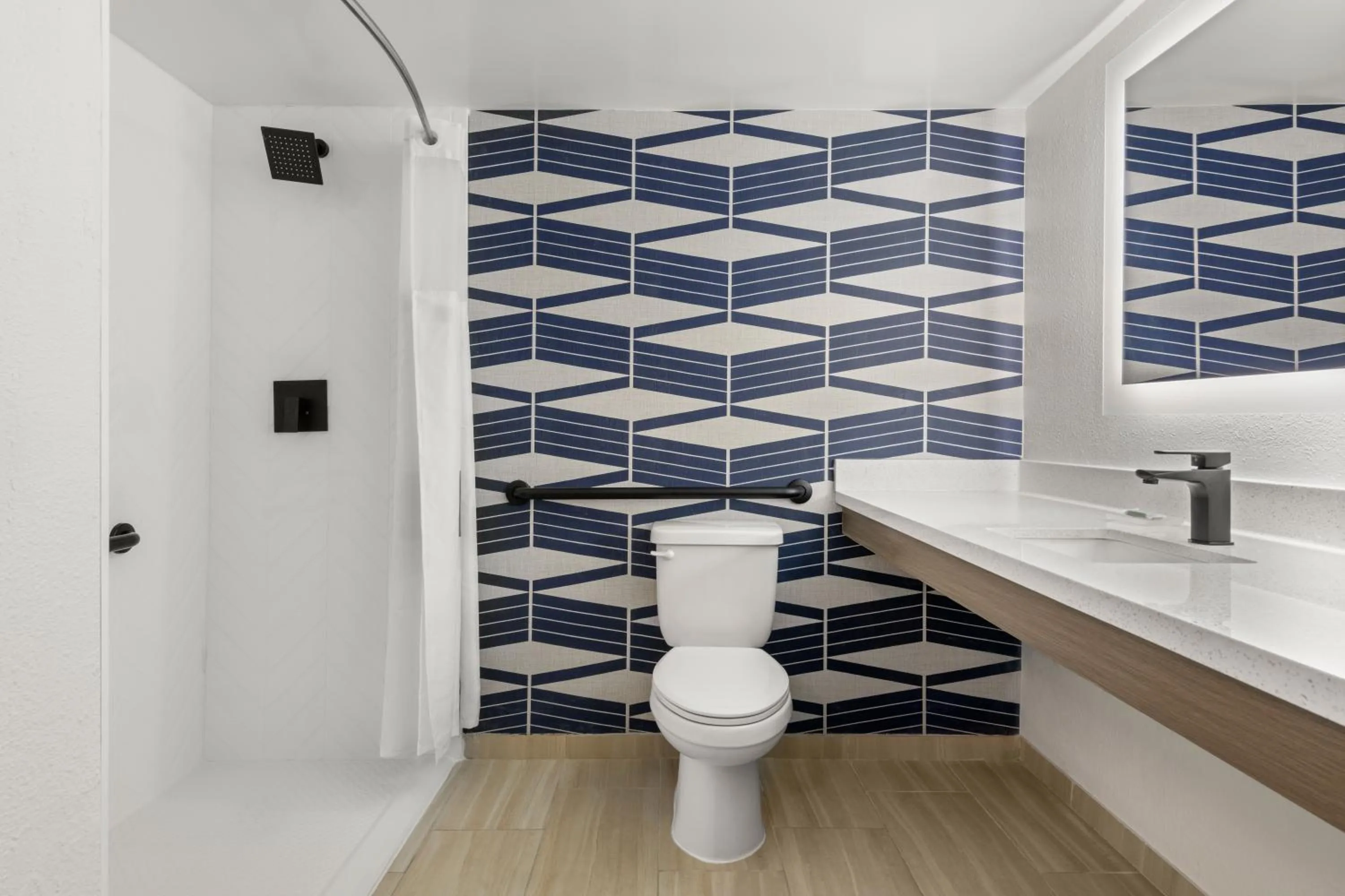 Bathroom in City Express by Marriott Charlotte South End