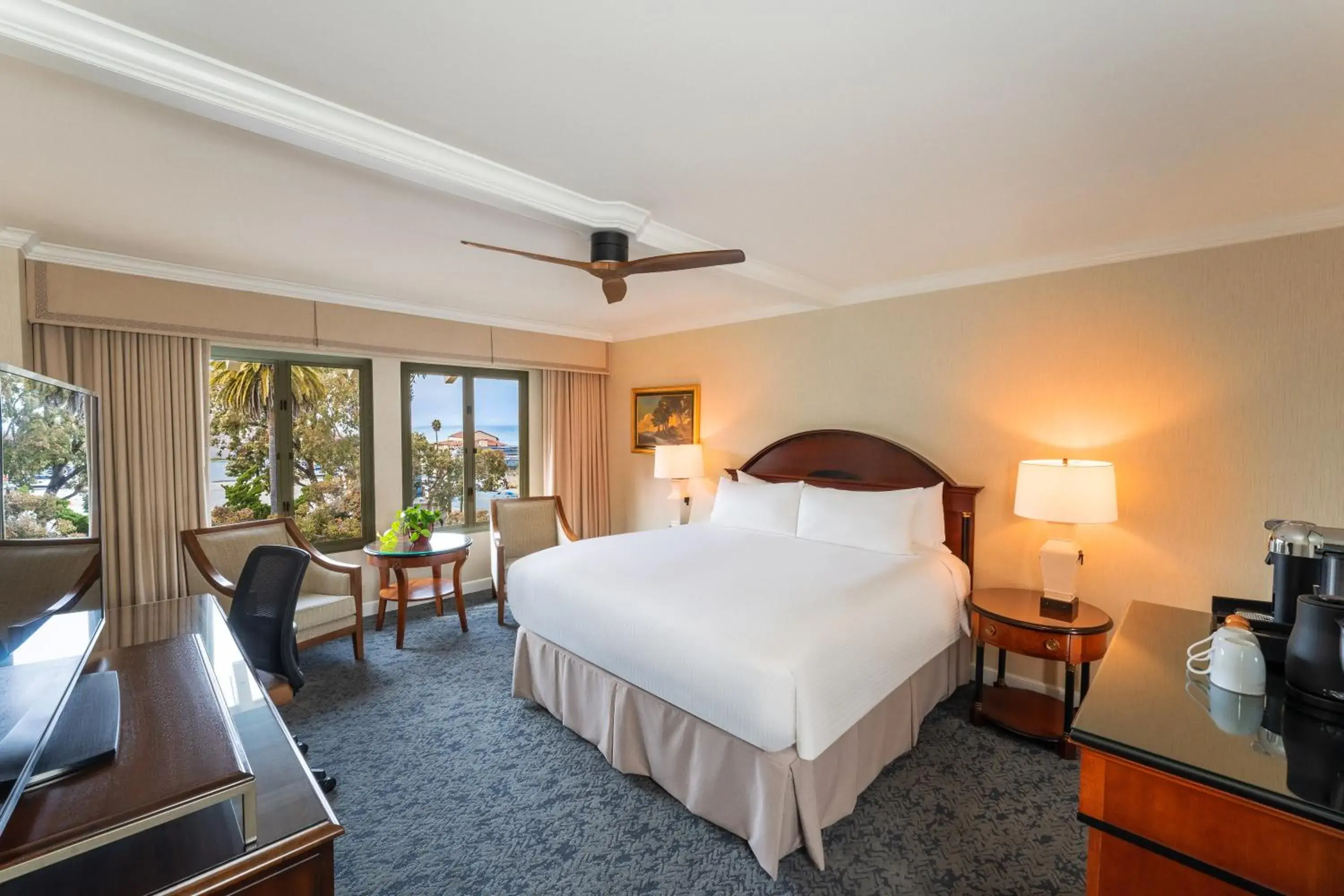 Bedroom, Bed in Monterey Plaza Hotel & Spa Bedroom, Bed in Monterey Plaza Hotel & Spa