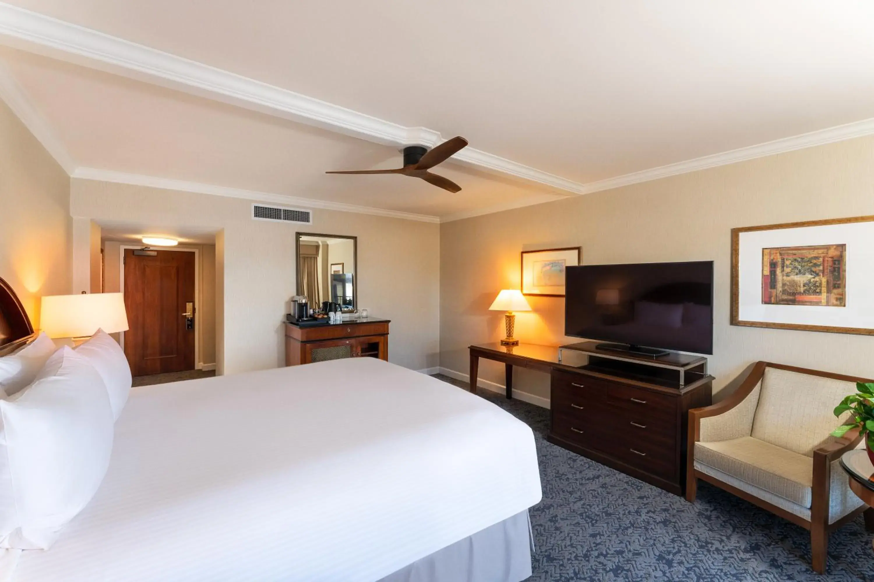 Bedroom, Bed in Monterey Plaza Hotel & Spa Bedroom, Bed in Monterey Plaza Hotel & Spa