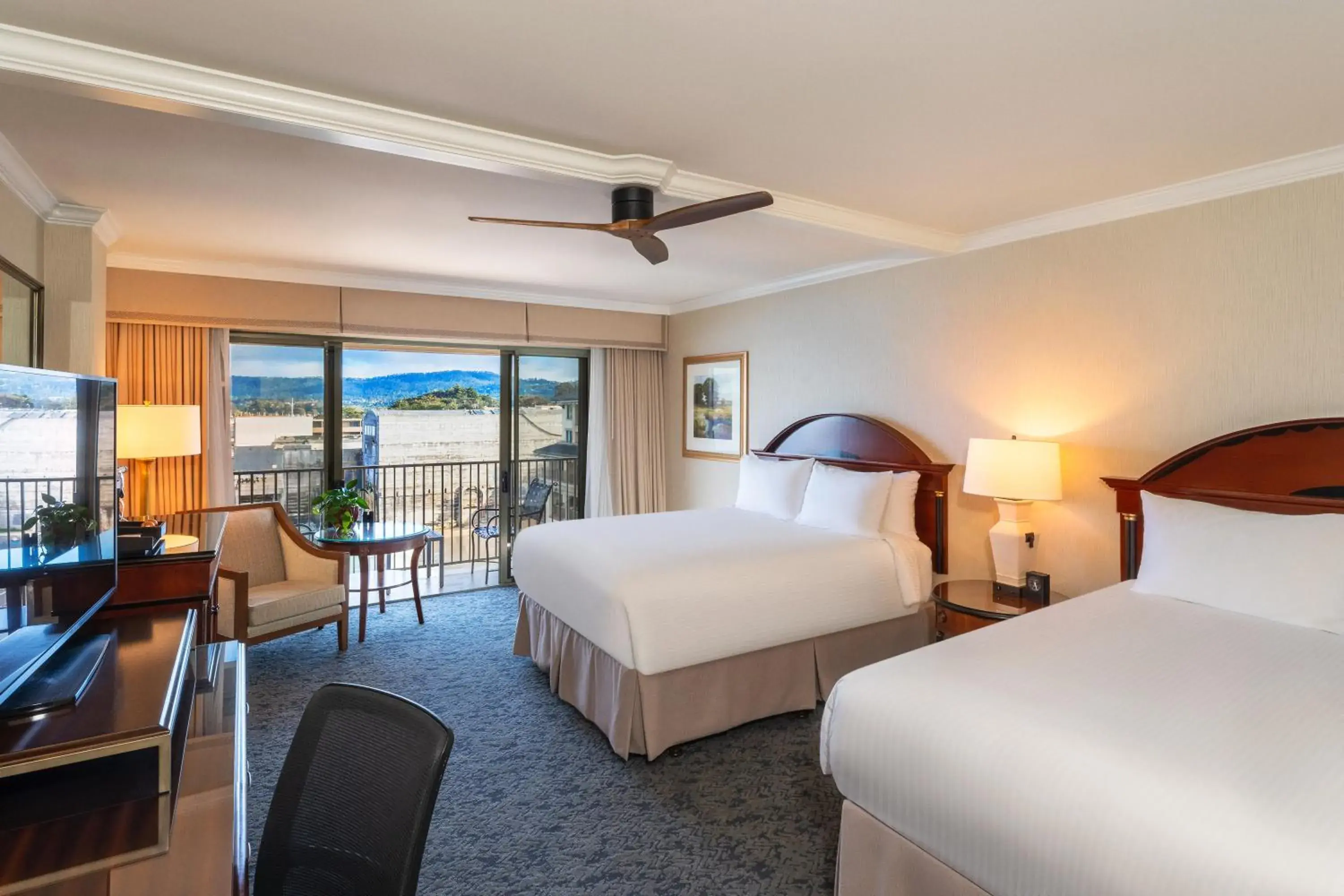 Bedroom, Bed in Monterey Plaza Hotel & Spa Bedroom, Bed in Monterey Plaza Hotel & Spa