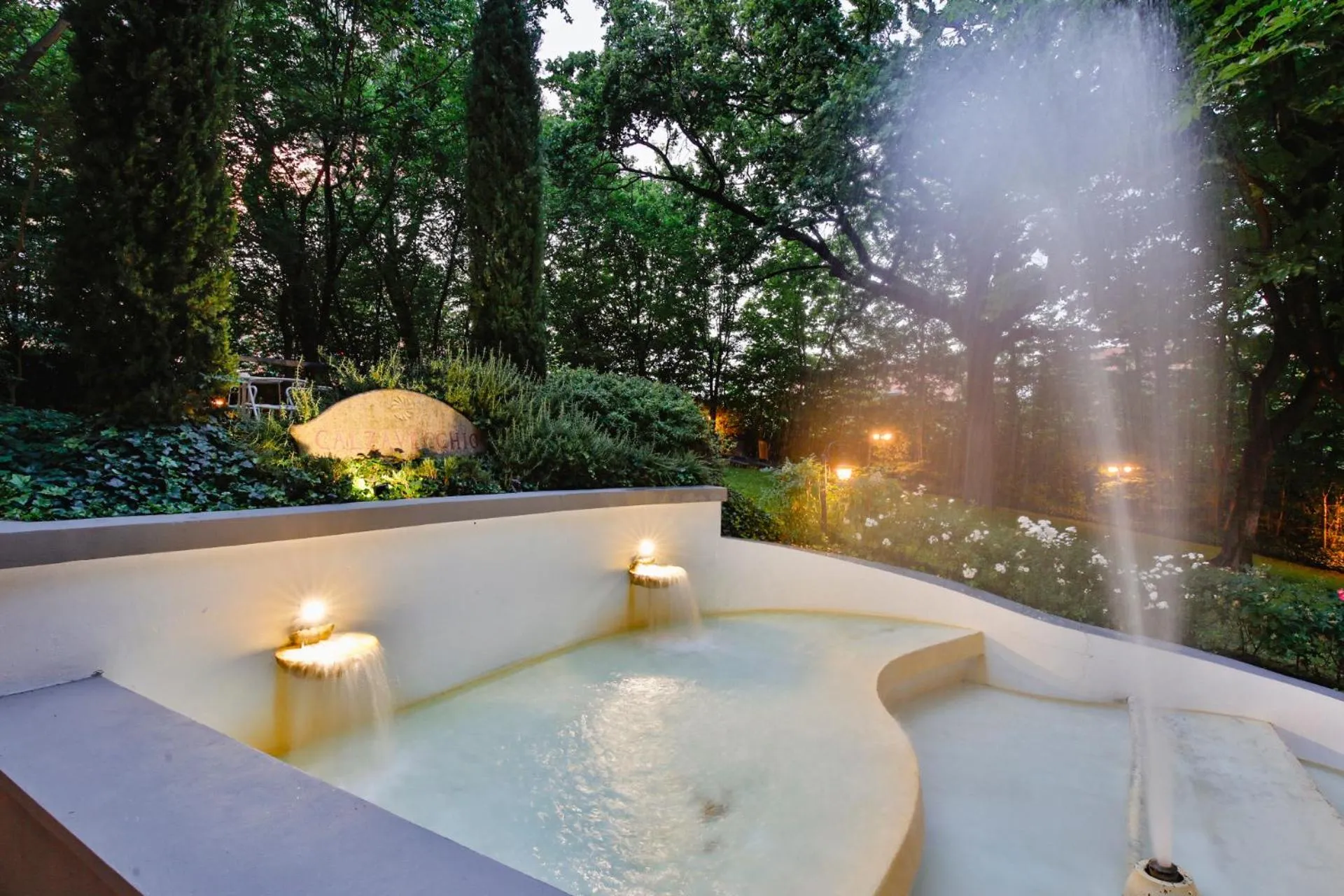 Garden in Boutique Hotel Calzavecchio