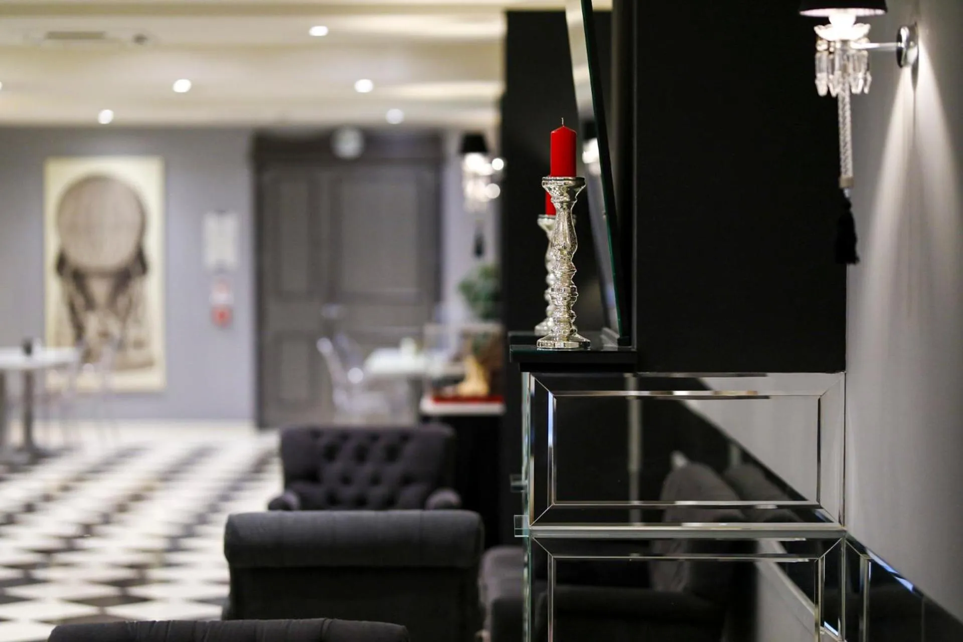 Decorative detail in Boutique Hotel Calzavecchio