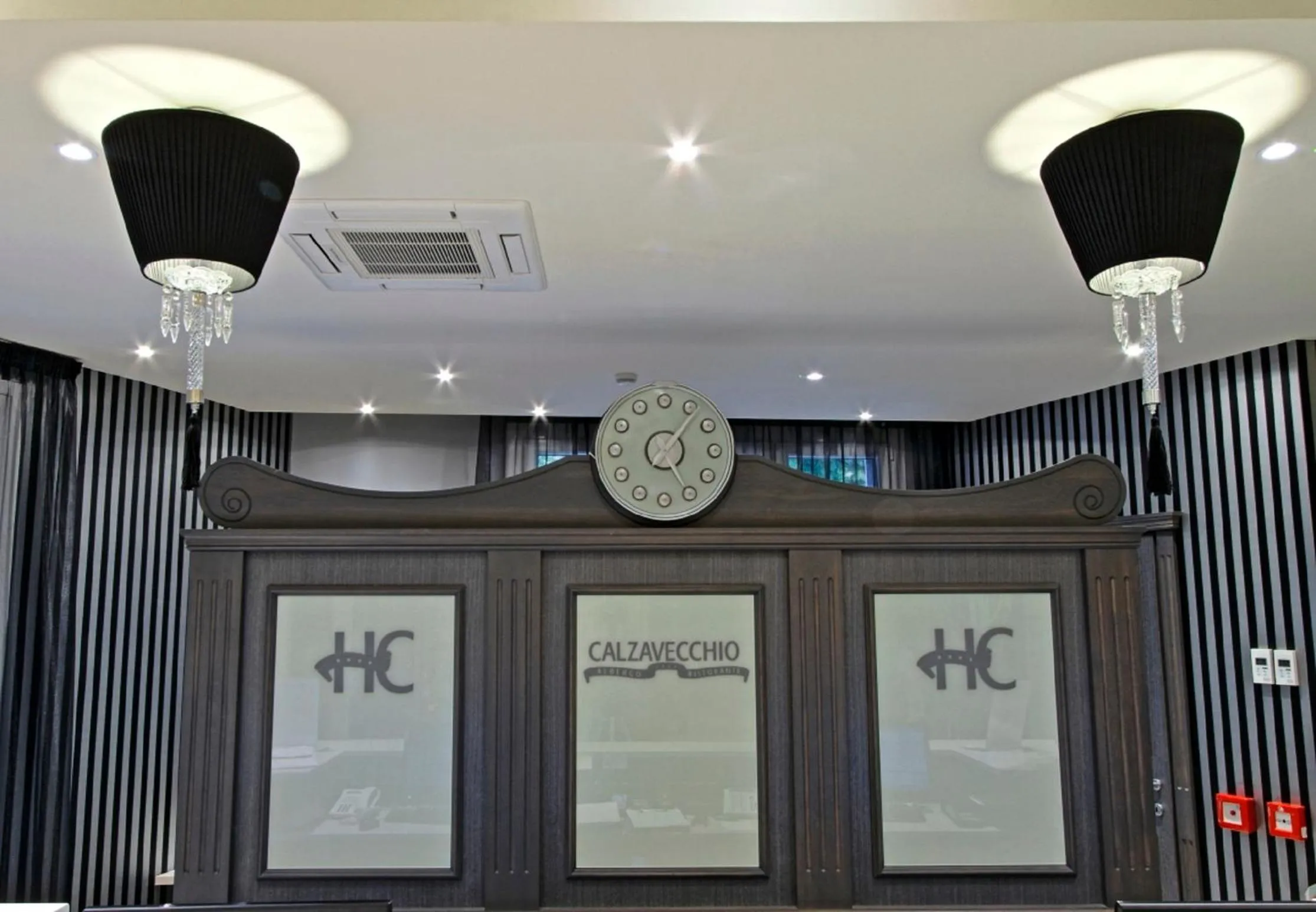 Lobby or reception in Boutique Hotel Calzavecchio