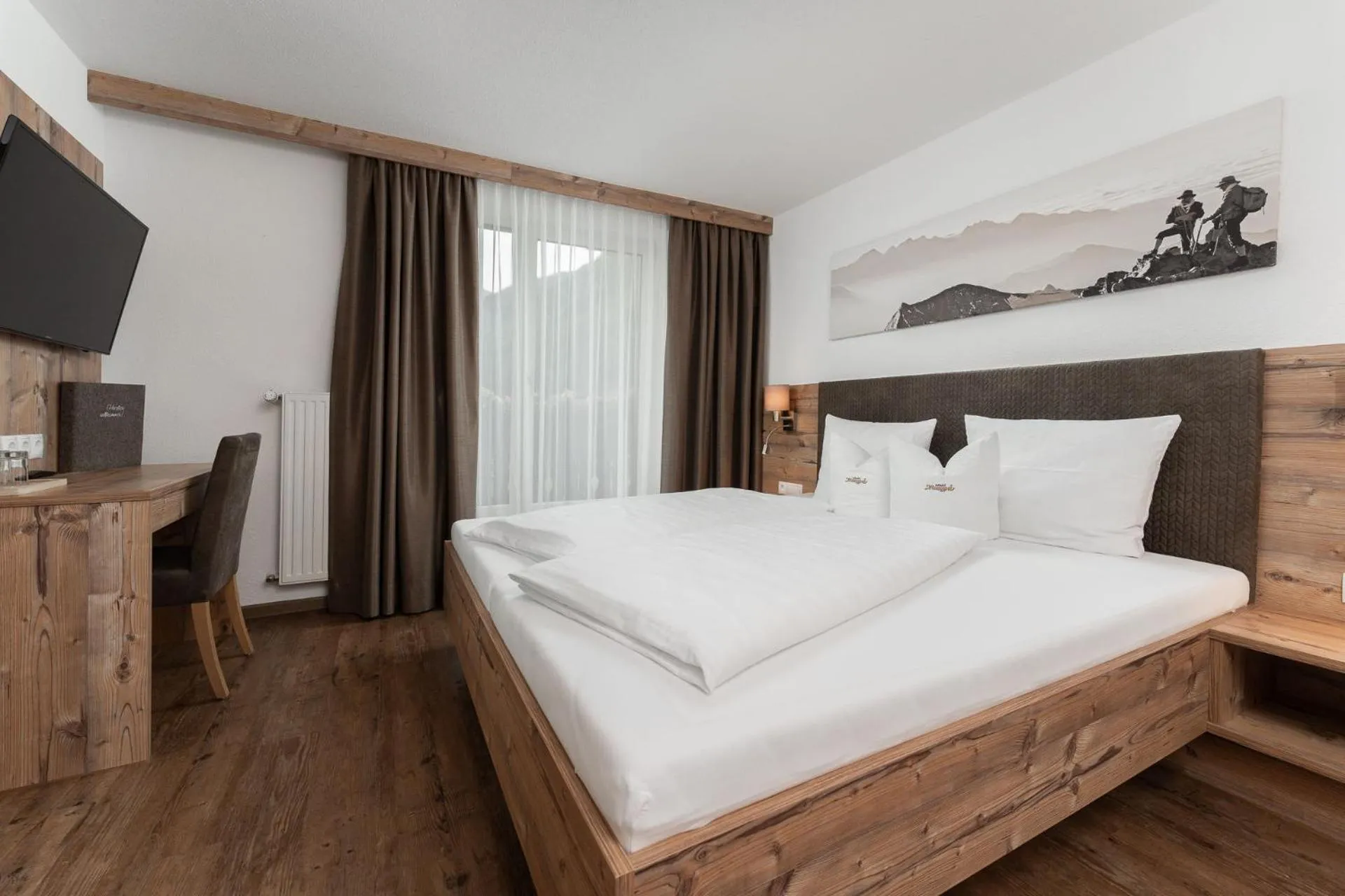 Bedroom, Bed in Haus Margret