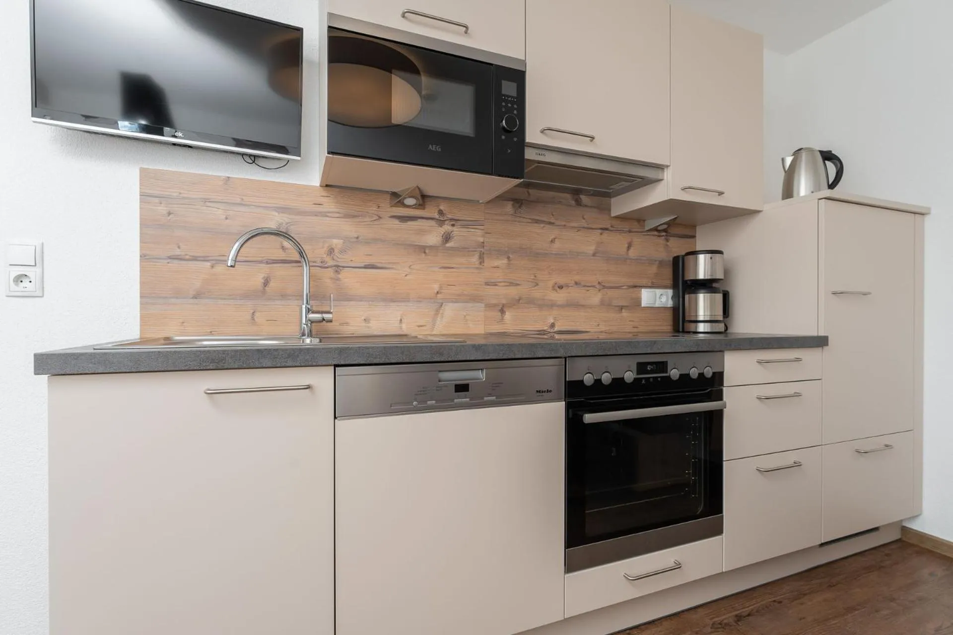 Kitchen or kitchenette in Haus Margret