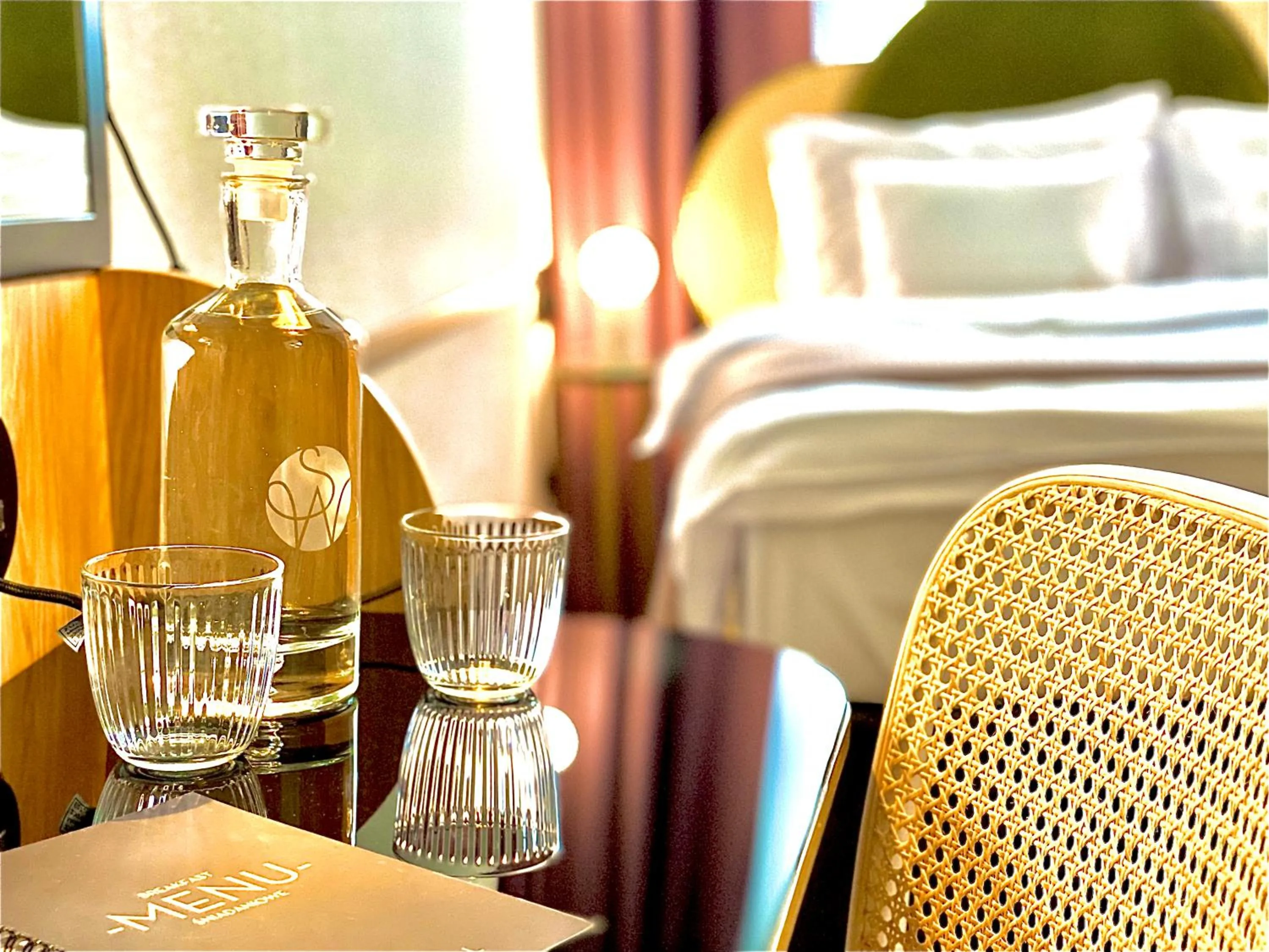 Decorative detail in SleepWell Boutique Apartments