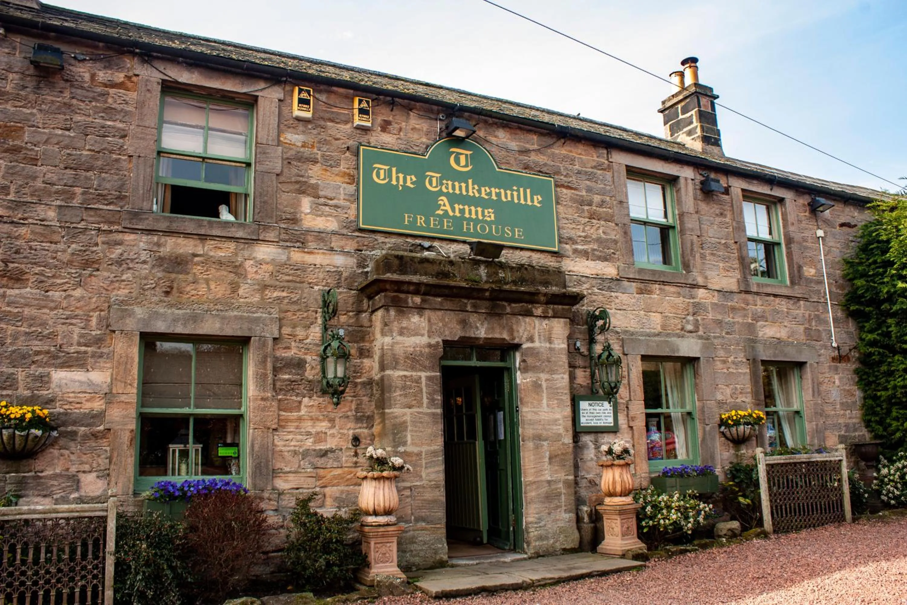 Property building in The Tankerville Arms