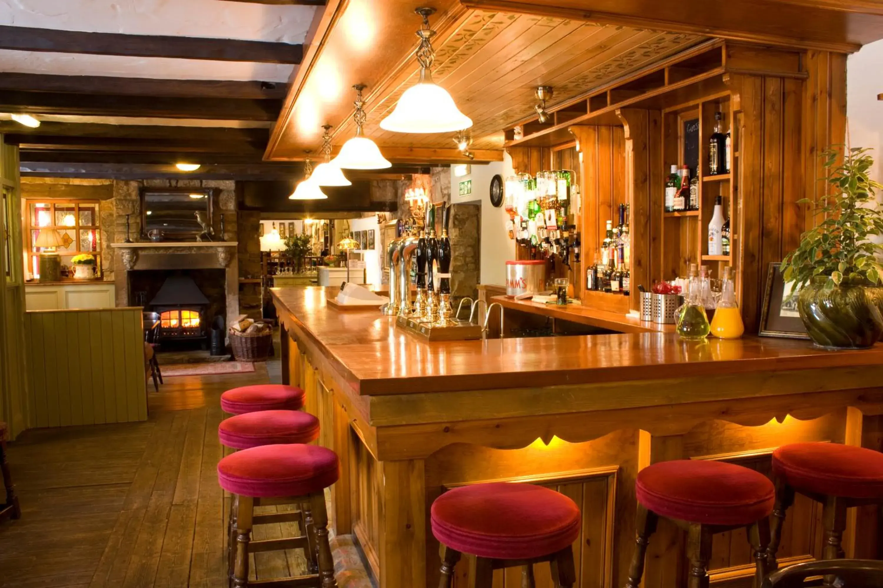 Lounge or bar in The Tankerville Arms Lounge or bar in The Tankerville Arms
