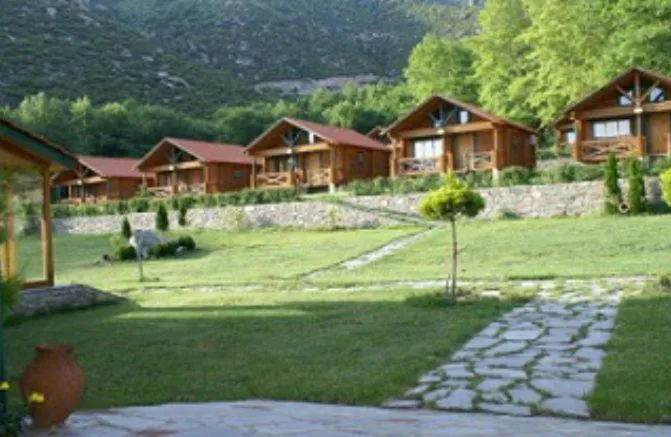 Facade/entrance in Dionysus Village Resort