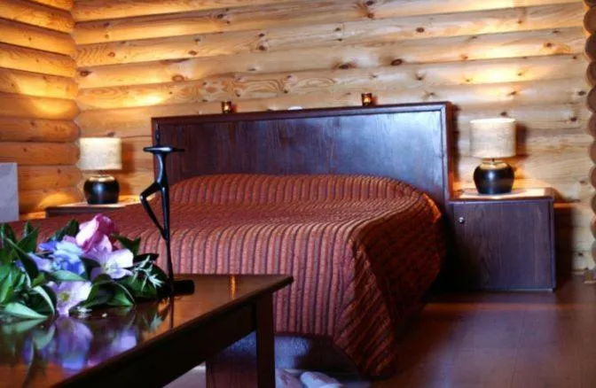 Bed in Dionysus Village Resort