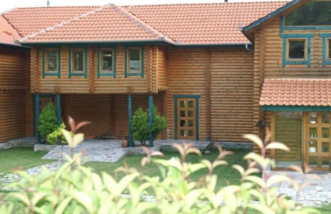 Facade/entrance in Dionysus Village Resort