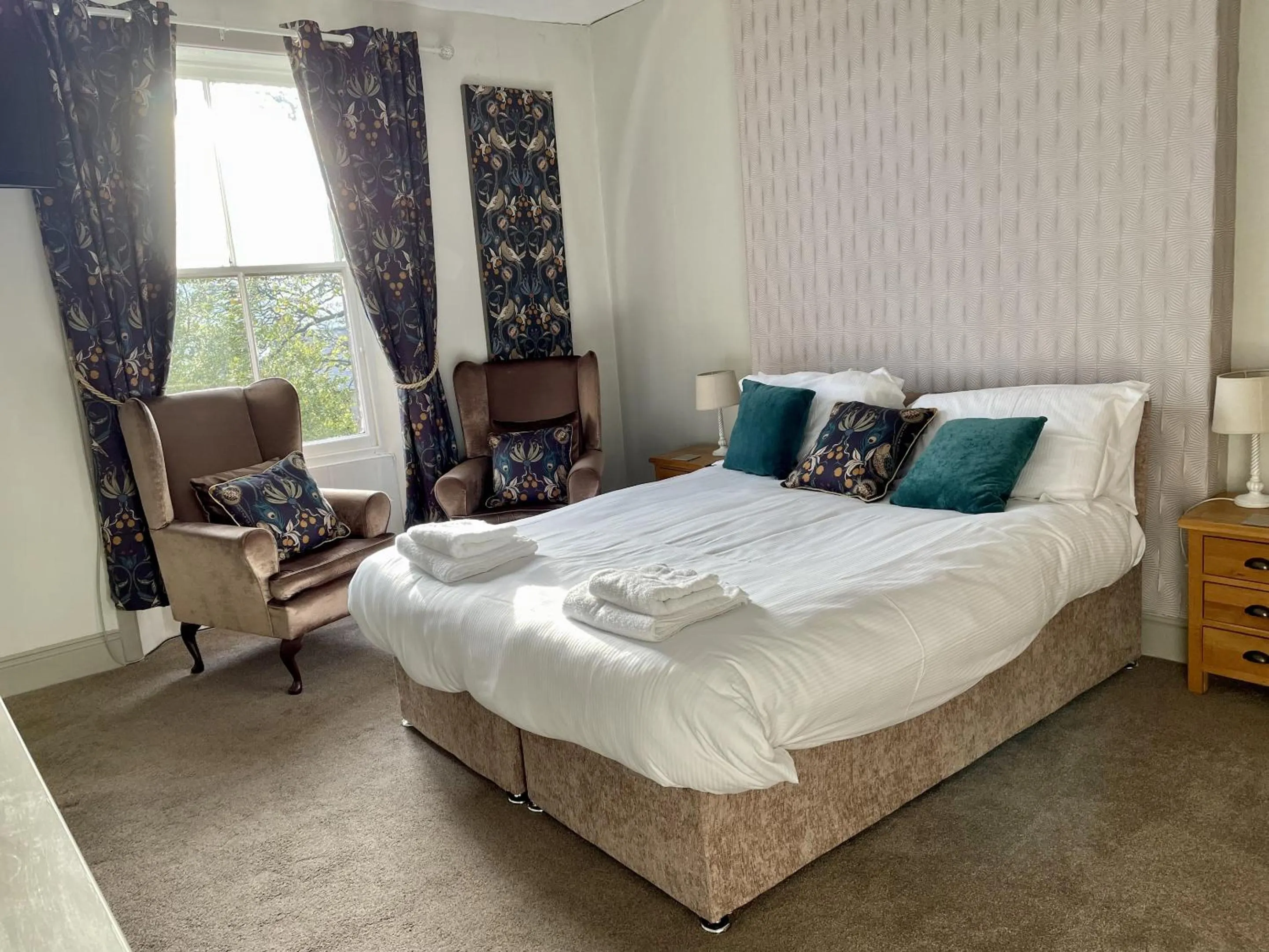 Bedroom, Bed in Turks Head Rothbury