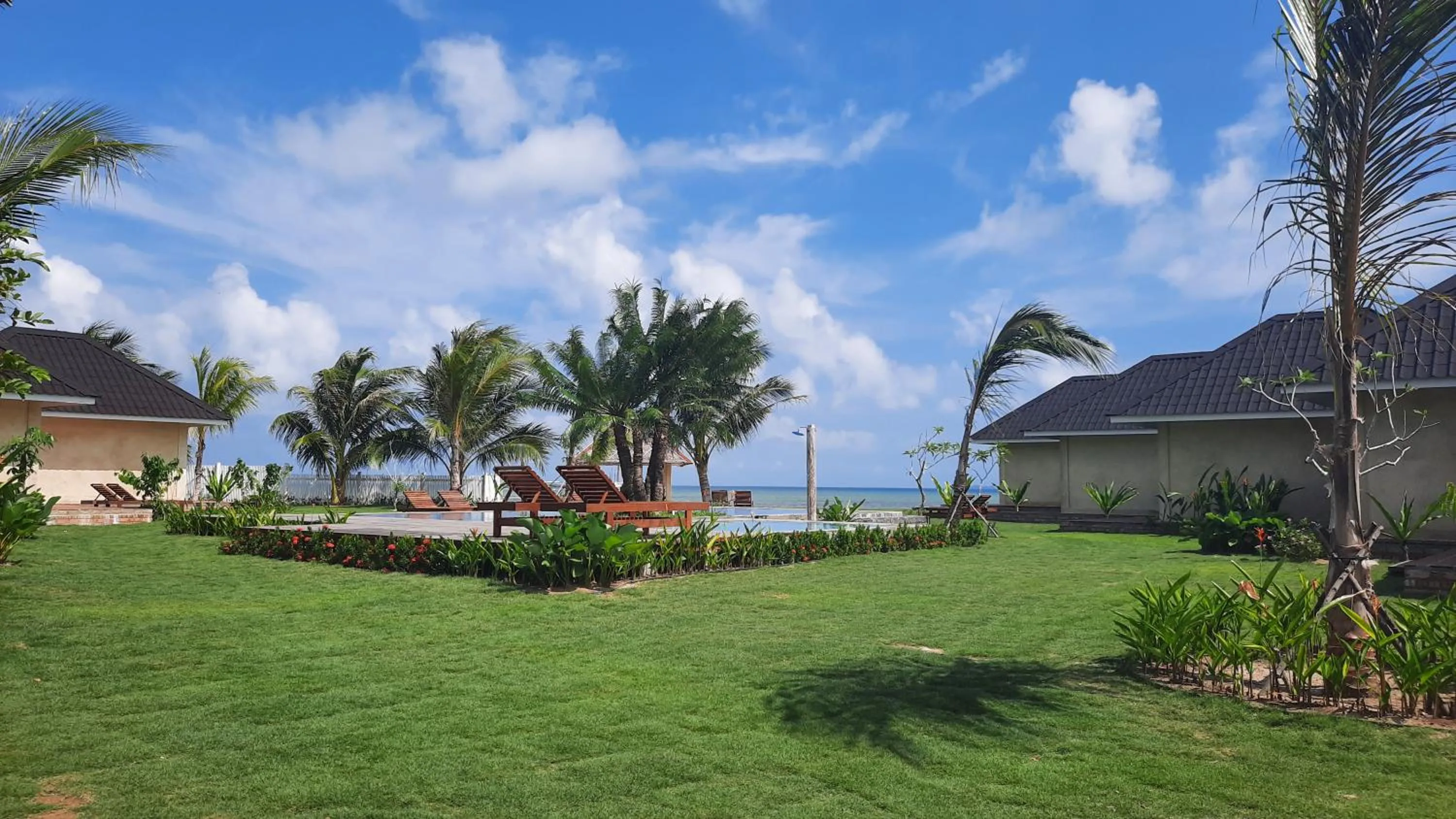 Pool view in The Kelong Trikora Resort