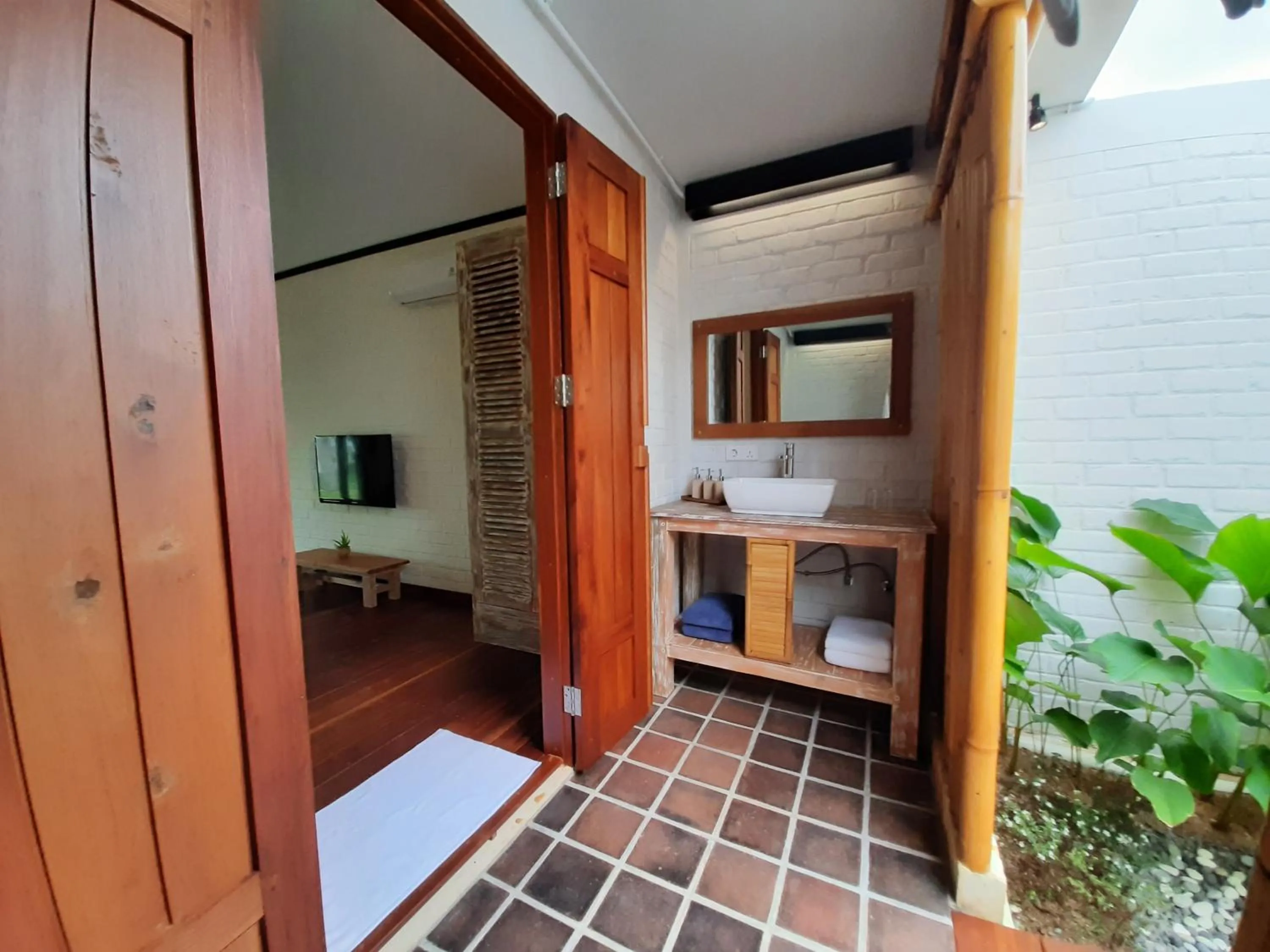 Bathroom in The Kelong Trikora Resort