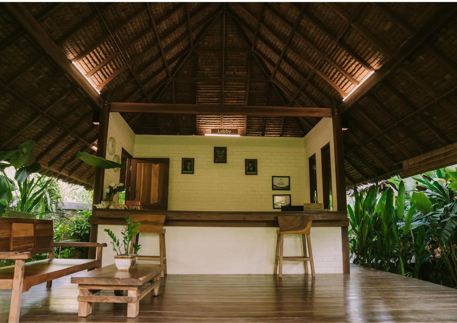 Lobby or reception in The Kelong Trikora Resort
