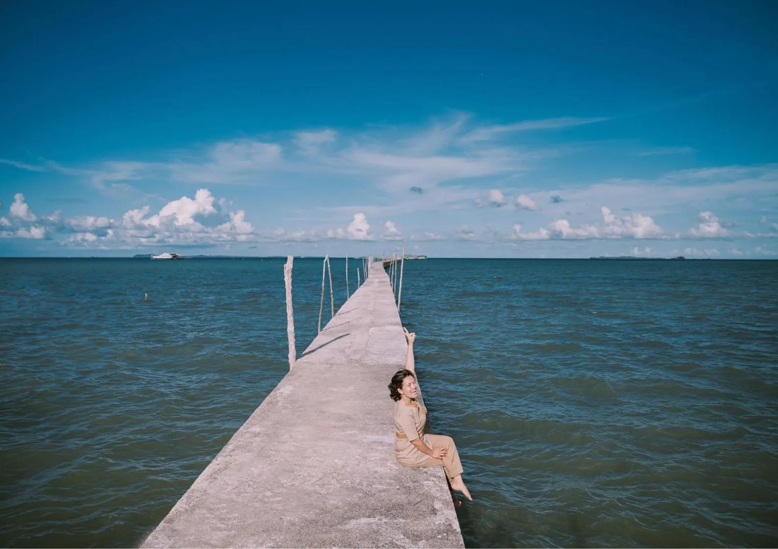 Sea view in The Kelong Trikora Resort