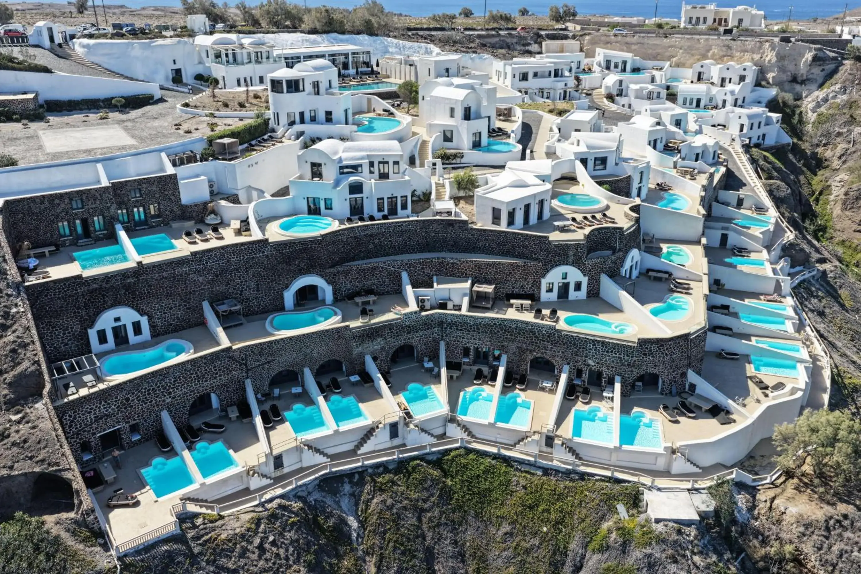 Property building in Grand Ambassador Santorini Hotel Property building in Grand Ambassador Santorini Hotel