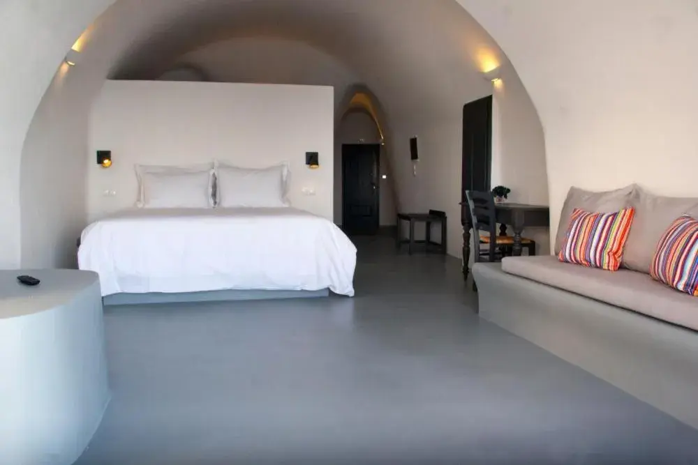 Photo of the whole room, Bed in Grand Ambassador Santorini Hotel Photo of the whole room, Bed in Grand Ambassador Santorini Hotel