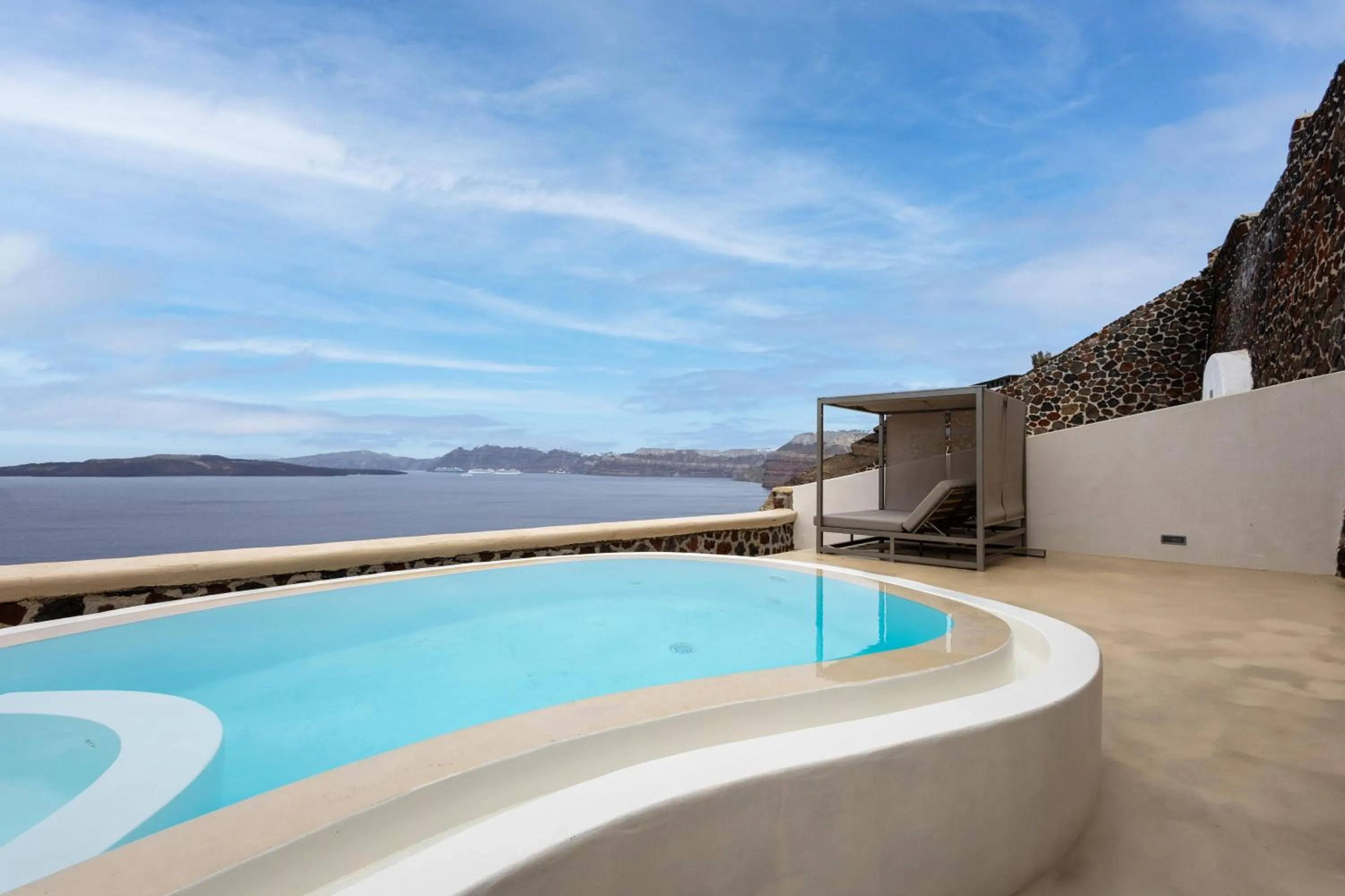 Photo of the whole room in Grand Ambassador Santorini Hotel