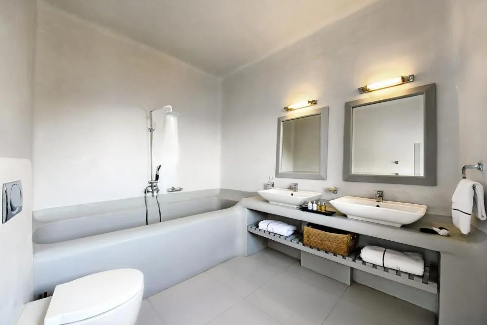 Bathroom in Grand Ambassador Santorini Hotel
