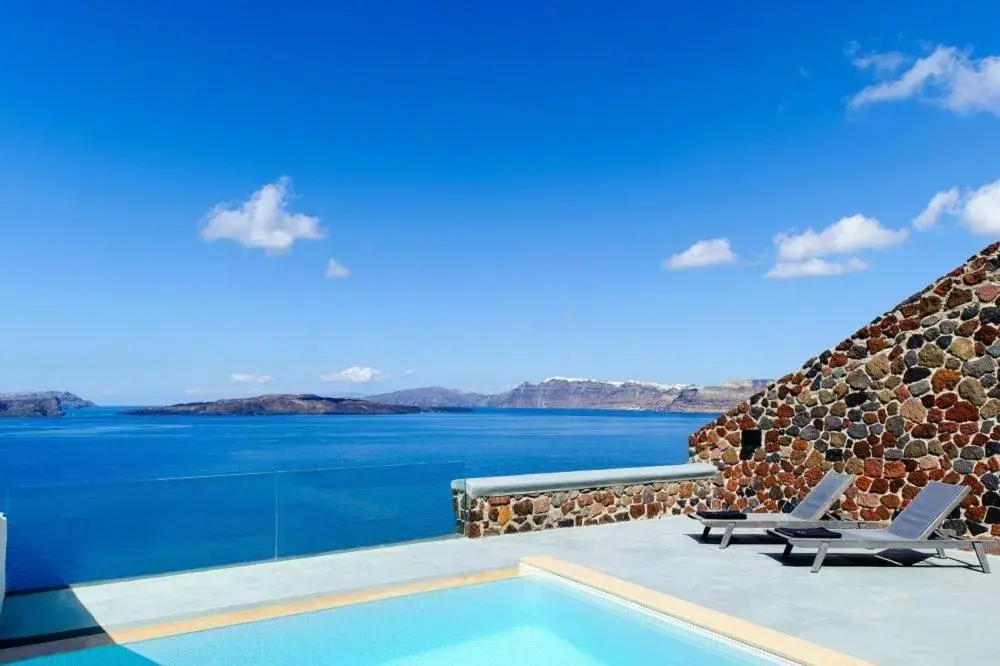 Swimming pool in Grand Ambassador Santorini Hotel Swimming pool in Grand Ambassador Santorini Hotel