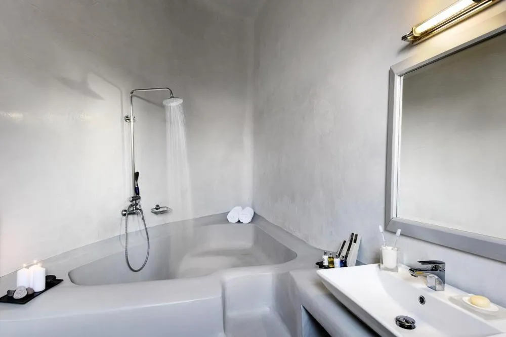 Bathroom in Grand Ambassador Santorini Hotel