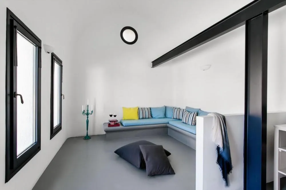 Photo of the whole room, Bed in Grand Ambassador Santorini Hotel