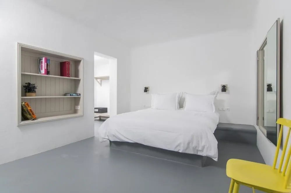 Photo of the whole room, Bed in Grand Ambassador Santorini Hotel