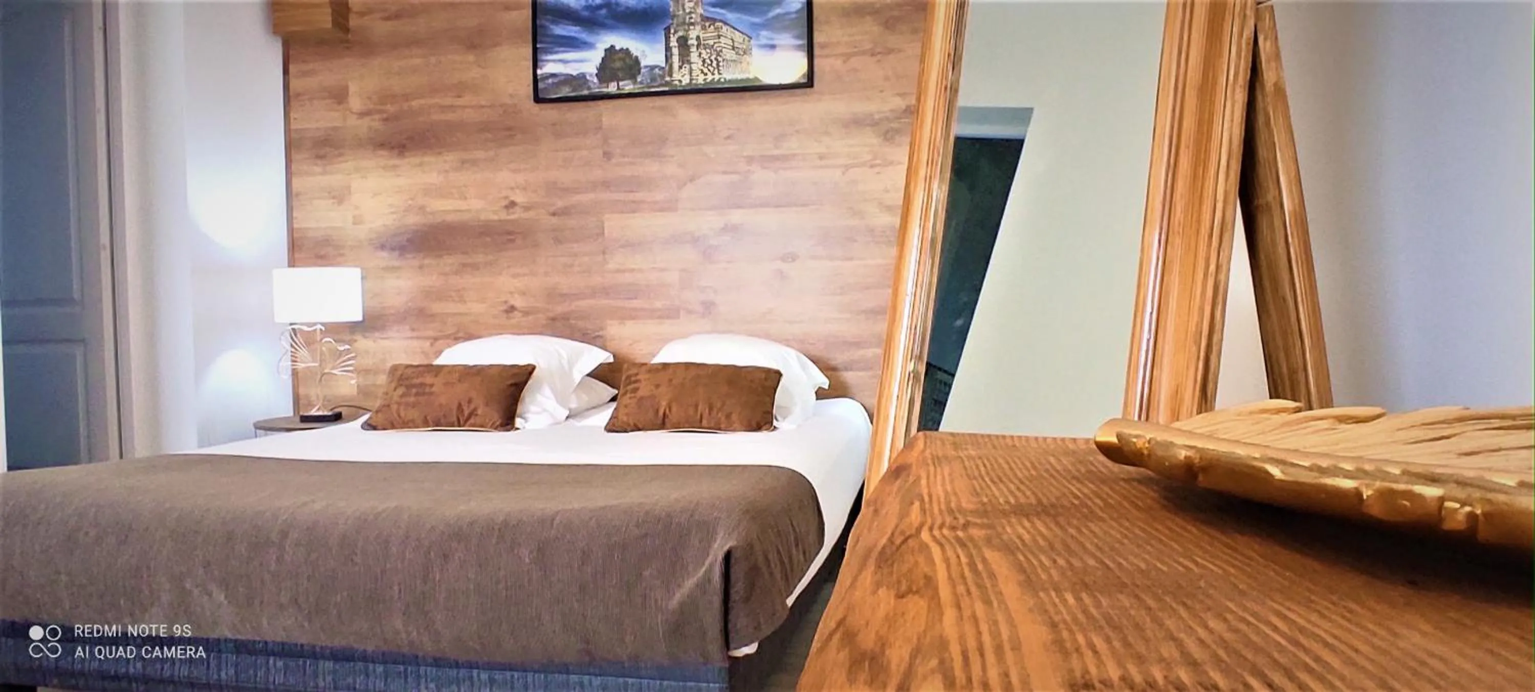 Bed in Hôtel "U Nebbiu"