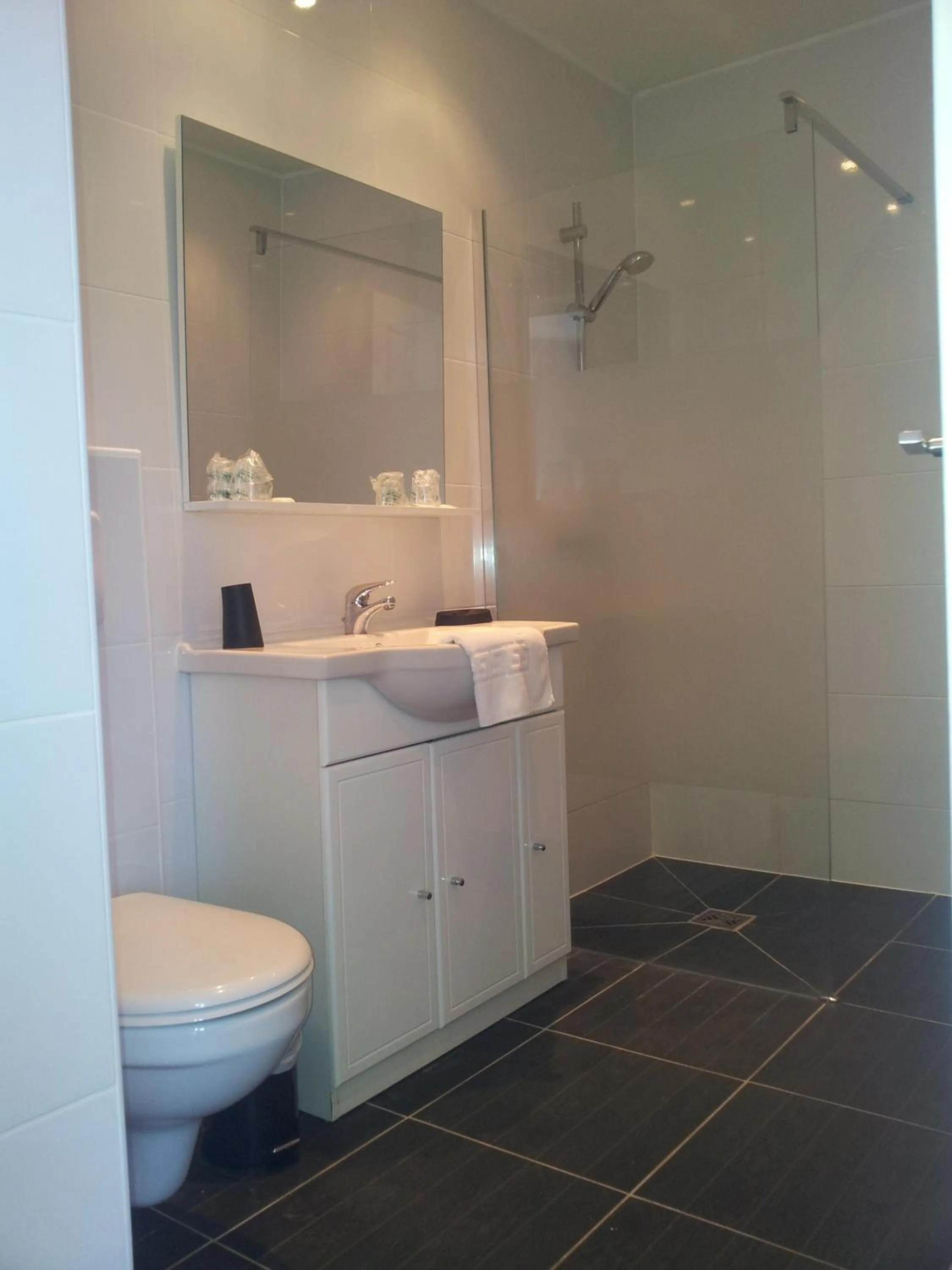 Bathroom in Hôtel "U Nebbiu"