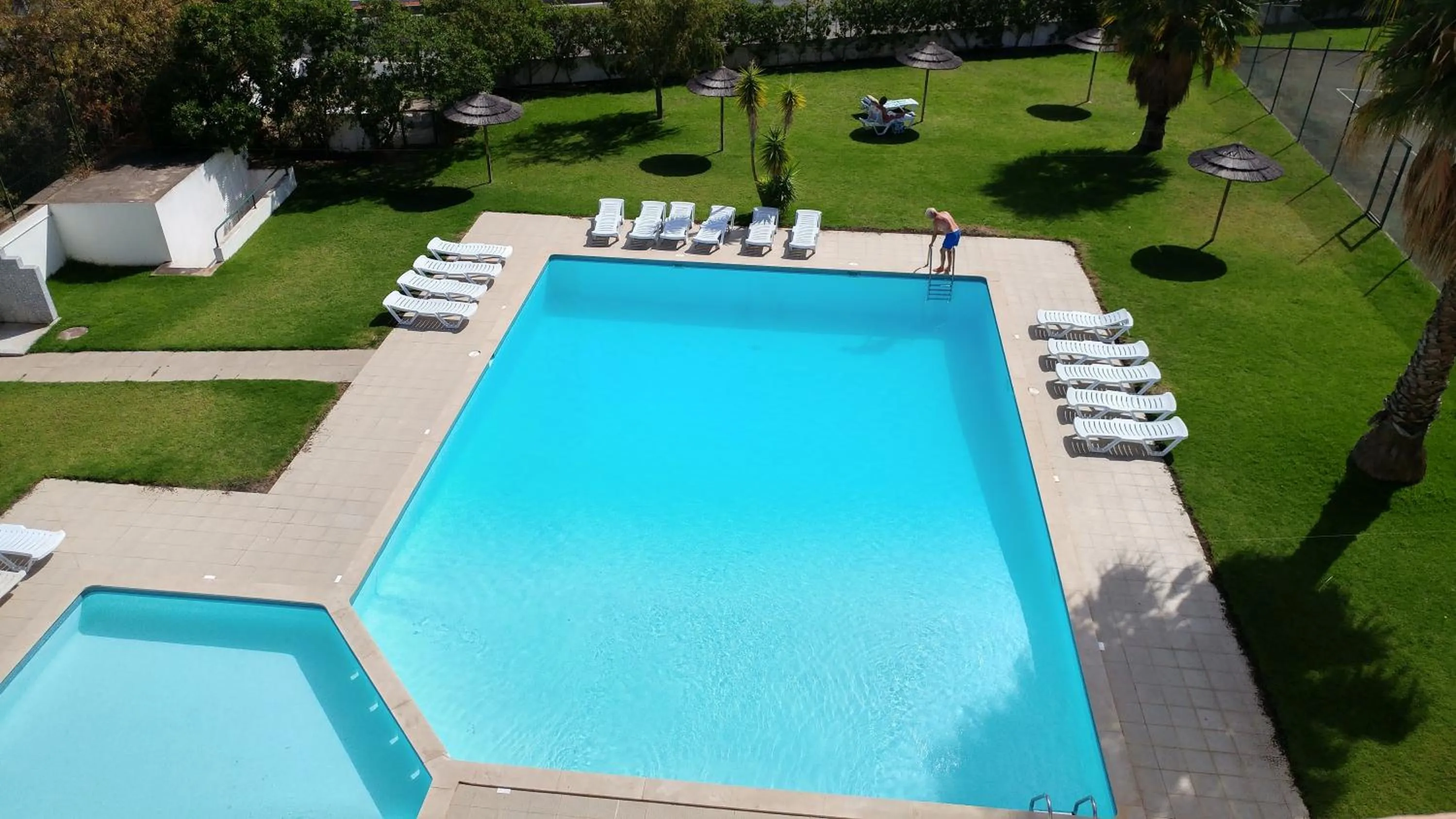Pool view in Castelos da Rocha