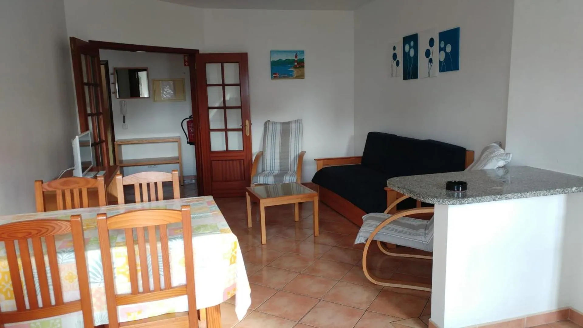 Living room in Castelos da Rocha