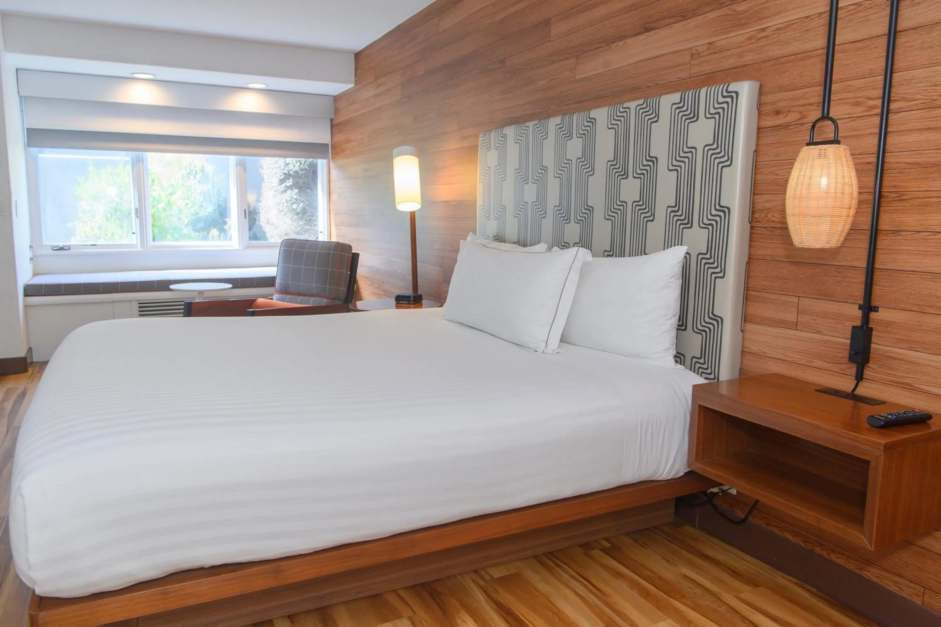 Bed in Carmel Mission Inn