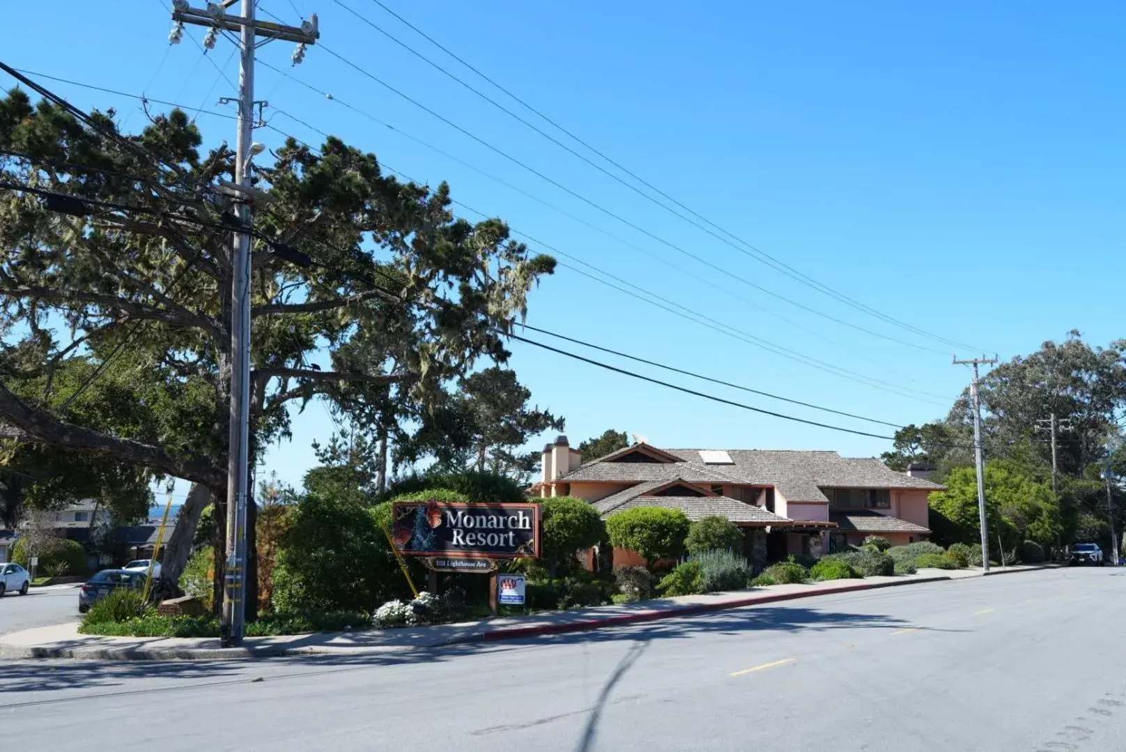 Street view in The Monarch Resort Street view in The Monarch Resort