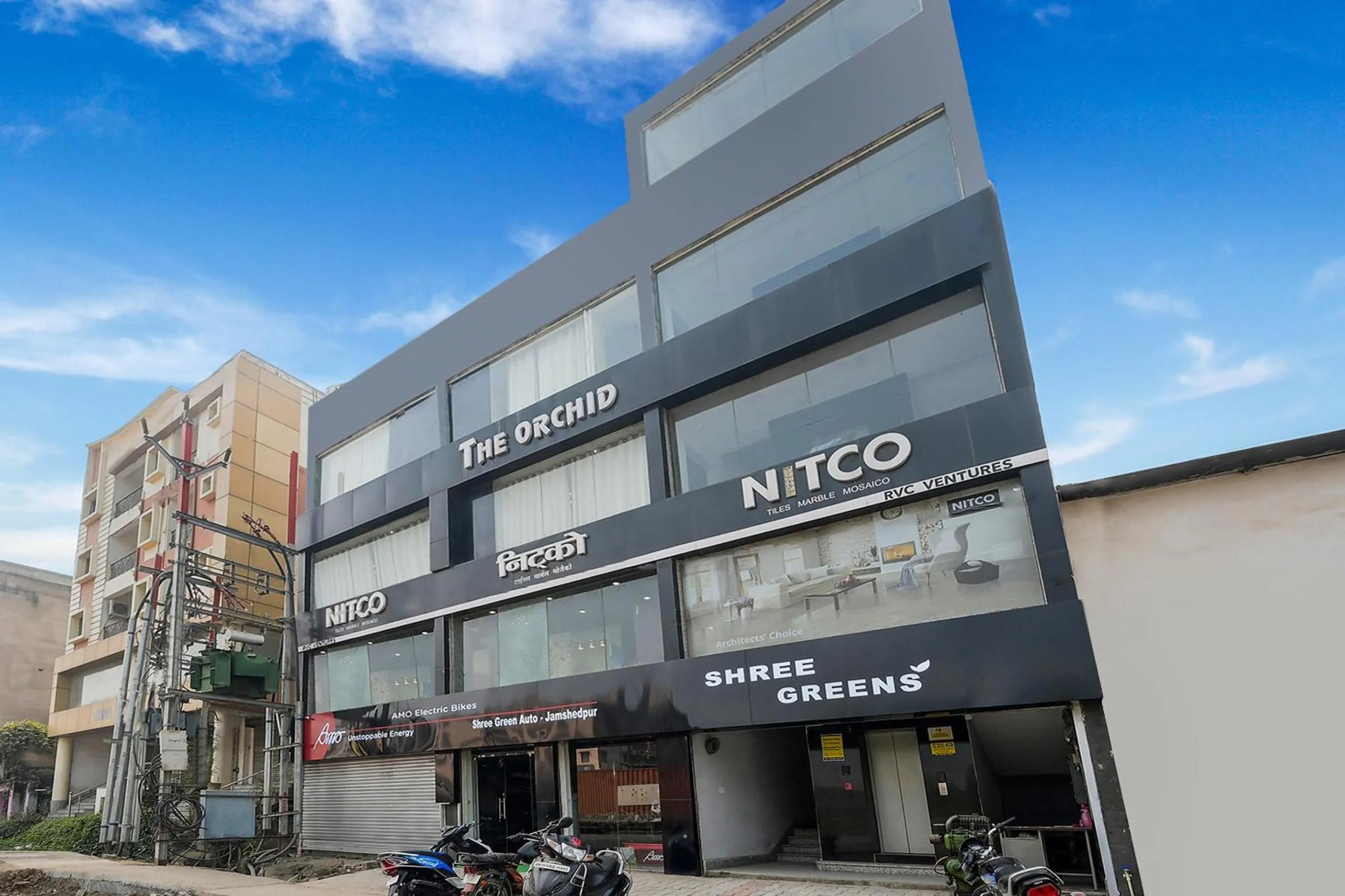 Facade/entrance in Hotel O The Orchid