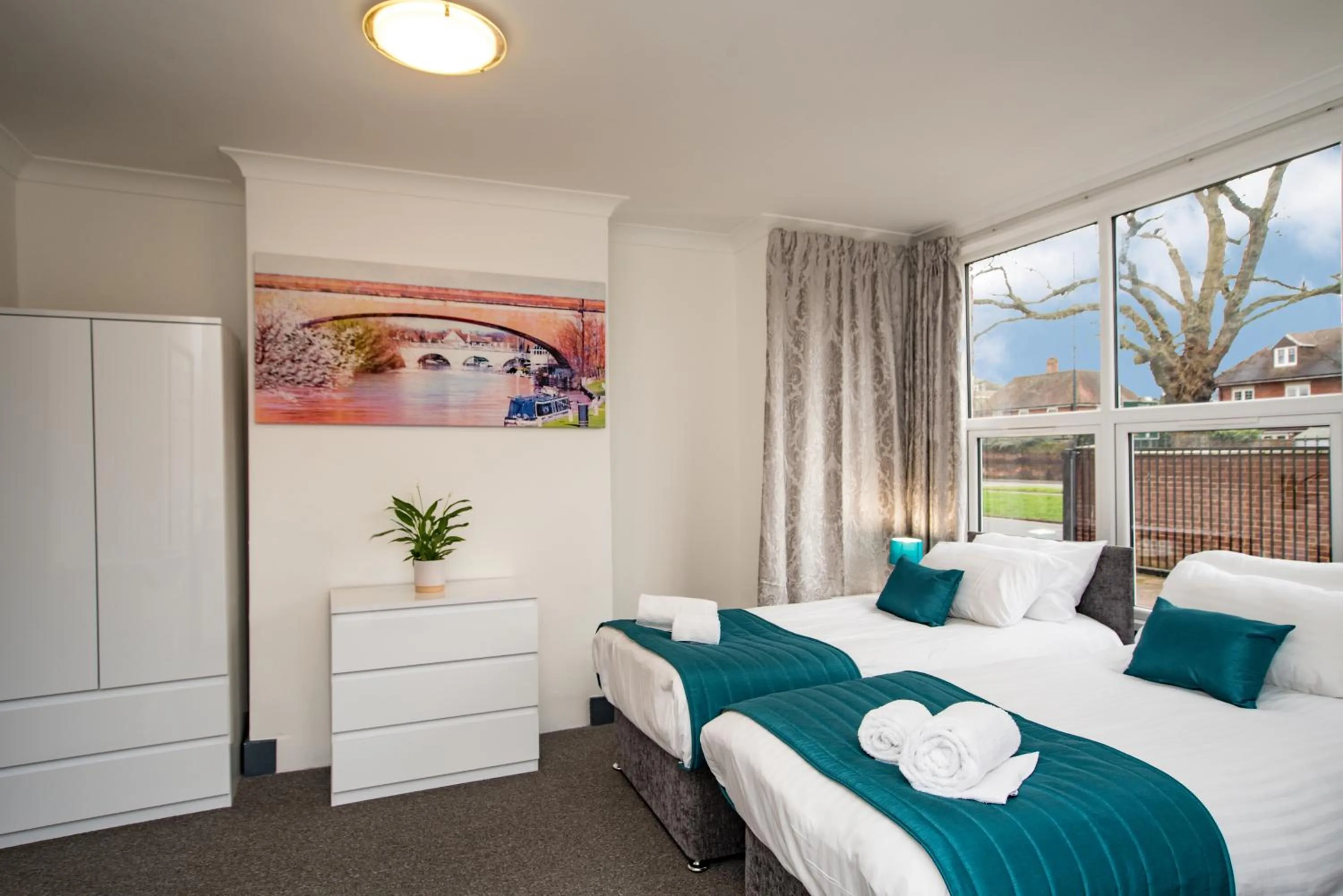 Bedroom, Bed in Wilson Lodge