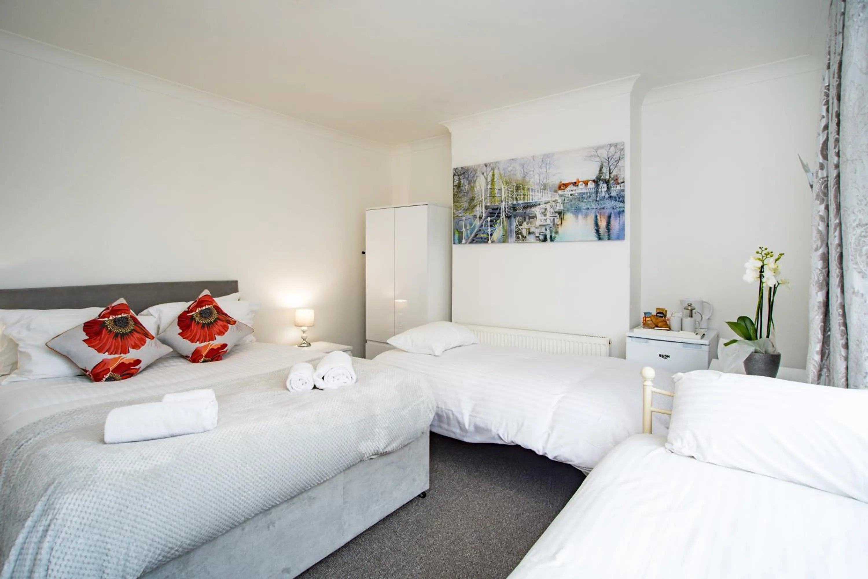 Bedroom, Bed in Wilson Lodge