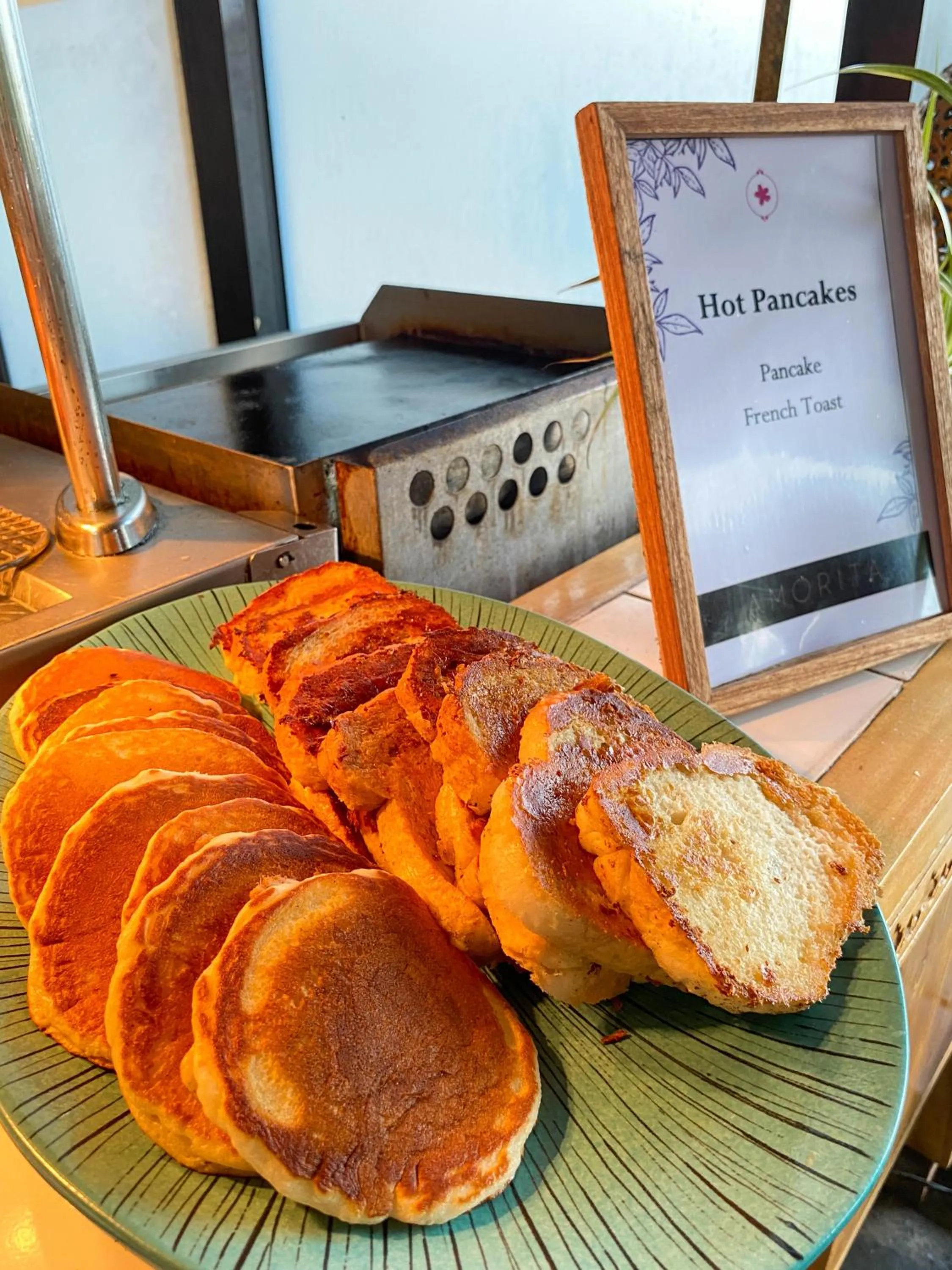 Buffet breakfast in Amorita Resort Bohol