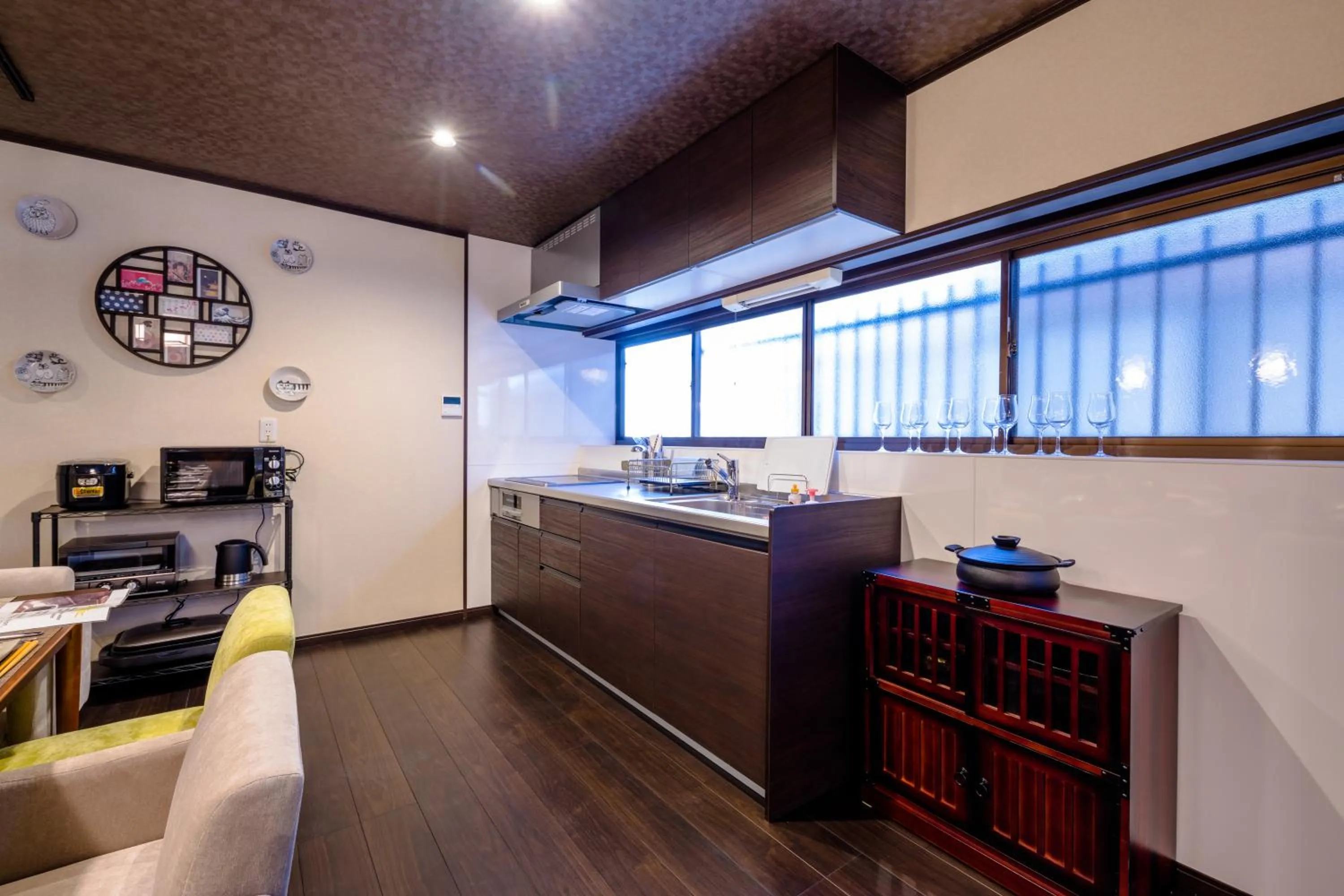 Kitchen or kitchenette in ID-STAY河口湖Ⅲ
