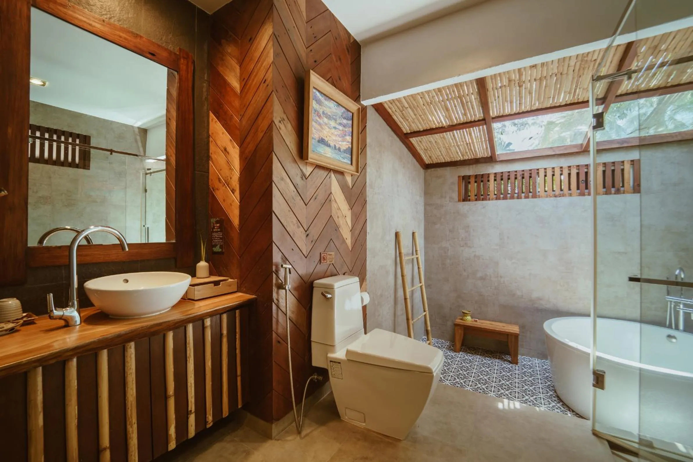 Bathroom in Ban Sainai Resort- Aonang's Green Resort