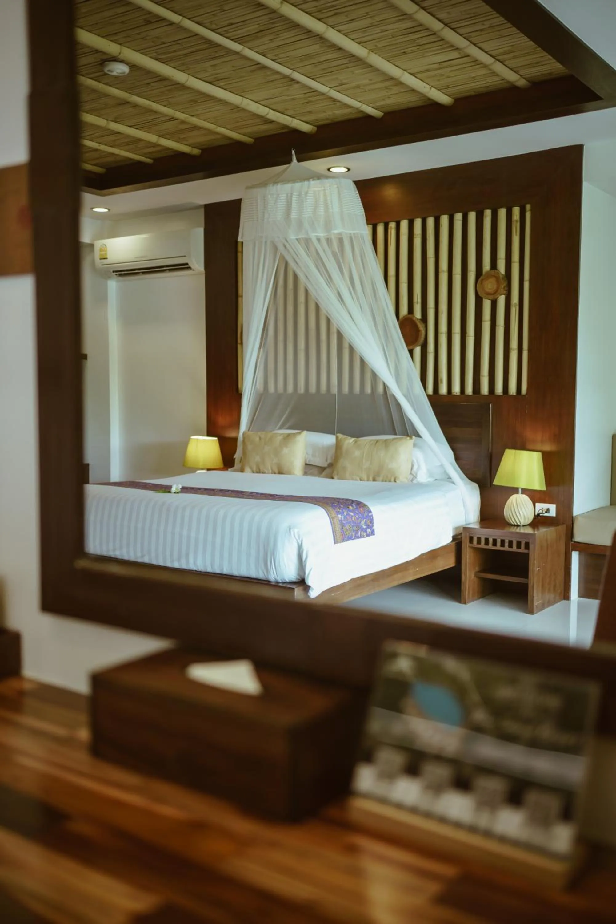 Bed in Ban Sainai Resort- Aonang's Green Resort