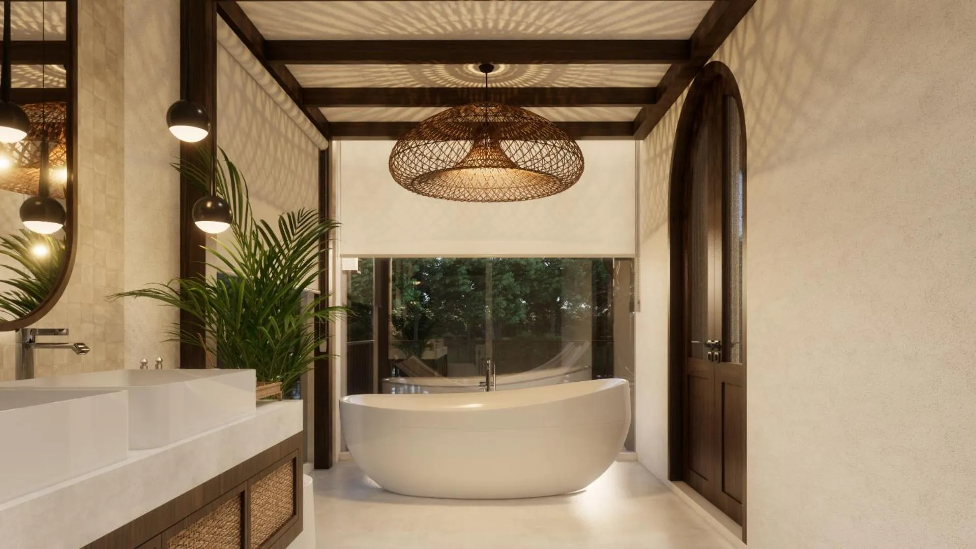 Bathroom in Ban Sainai Resort- Aonang's Green Resort