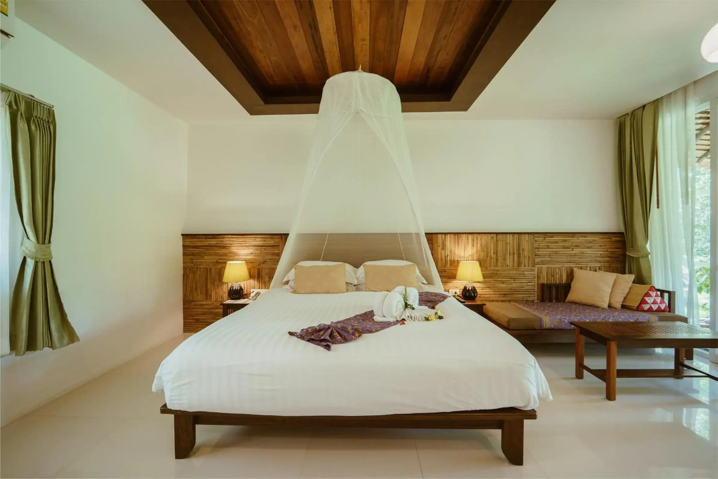 Bed in Ban Sainai Resort- SHA Extra Plus Aonang's Green Resort Bed in Ban Sainai Resort- SHA Extra Plus Aonang's Green Resort