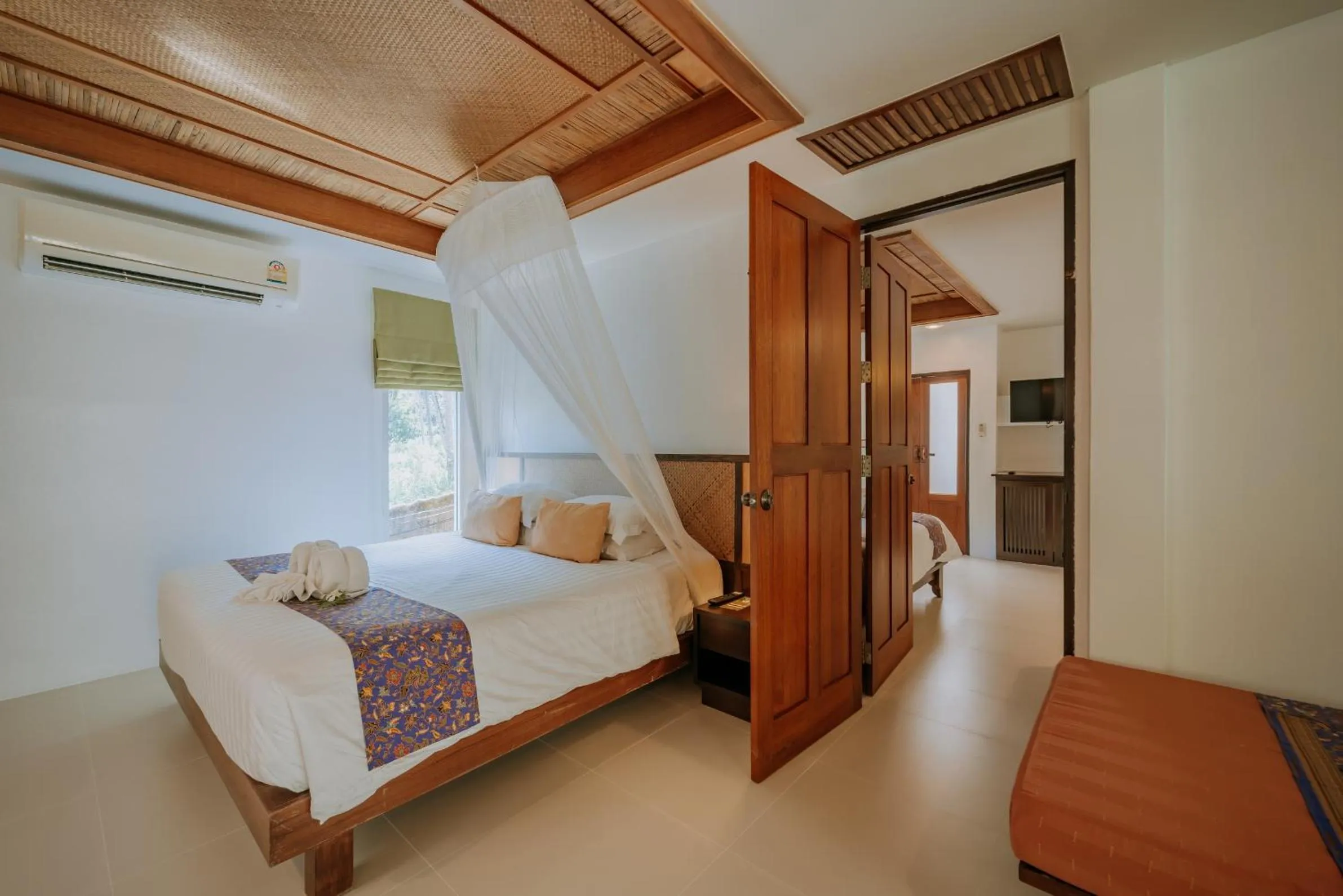 Bed in Ban Sainai Resort- Aonang's Green Resort
