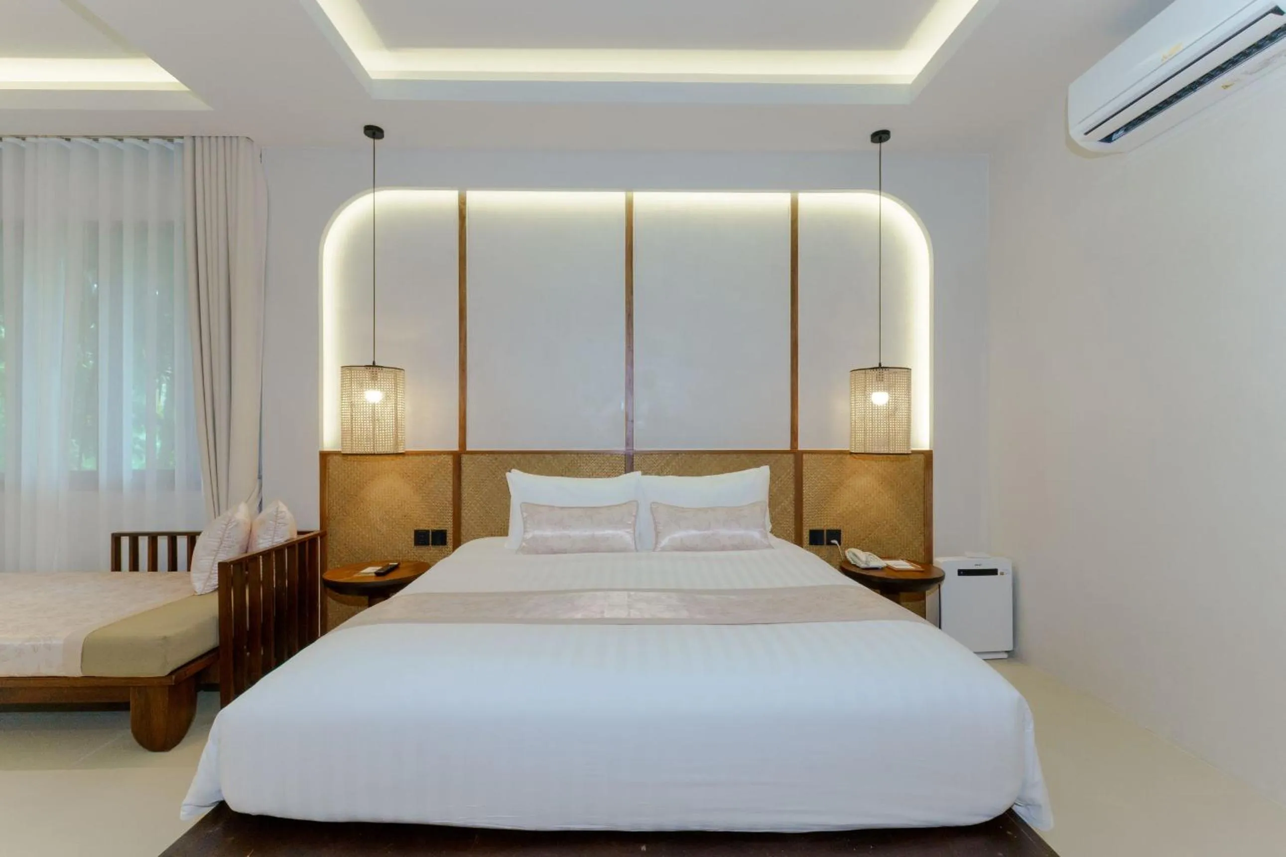 Bed in Ban Sainai Resort- Aonang's Green Resort