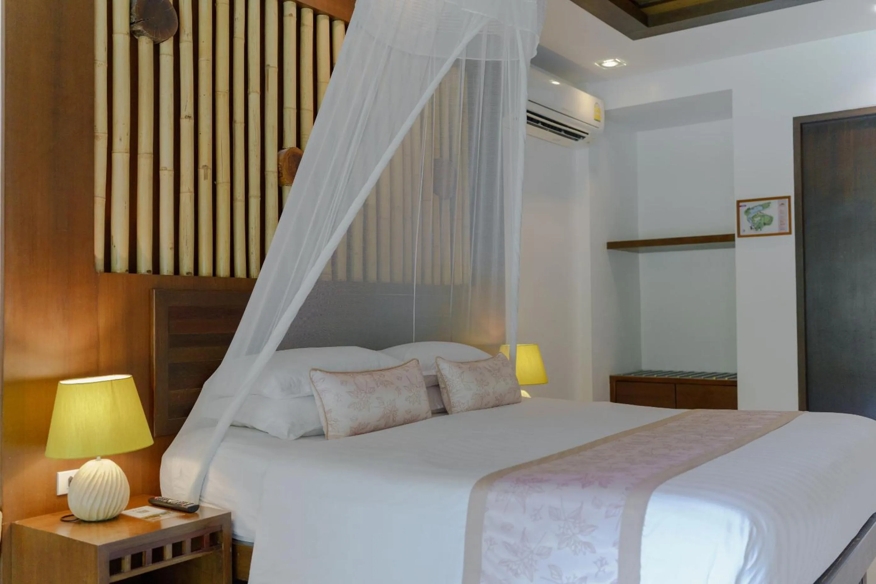 Bed in Ban Sainai Resort- Aonang's Green Resort