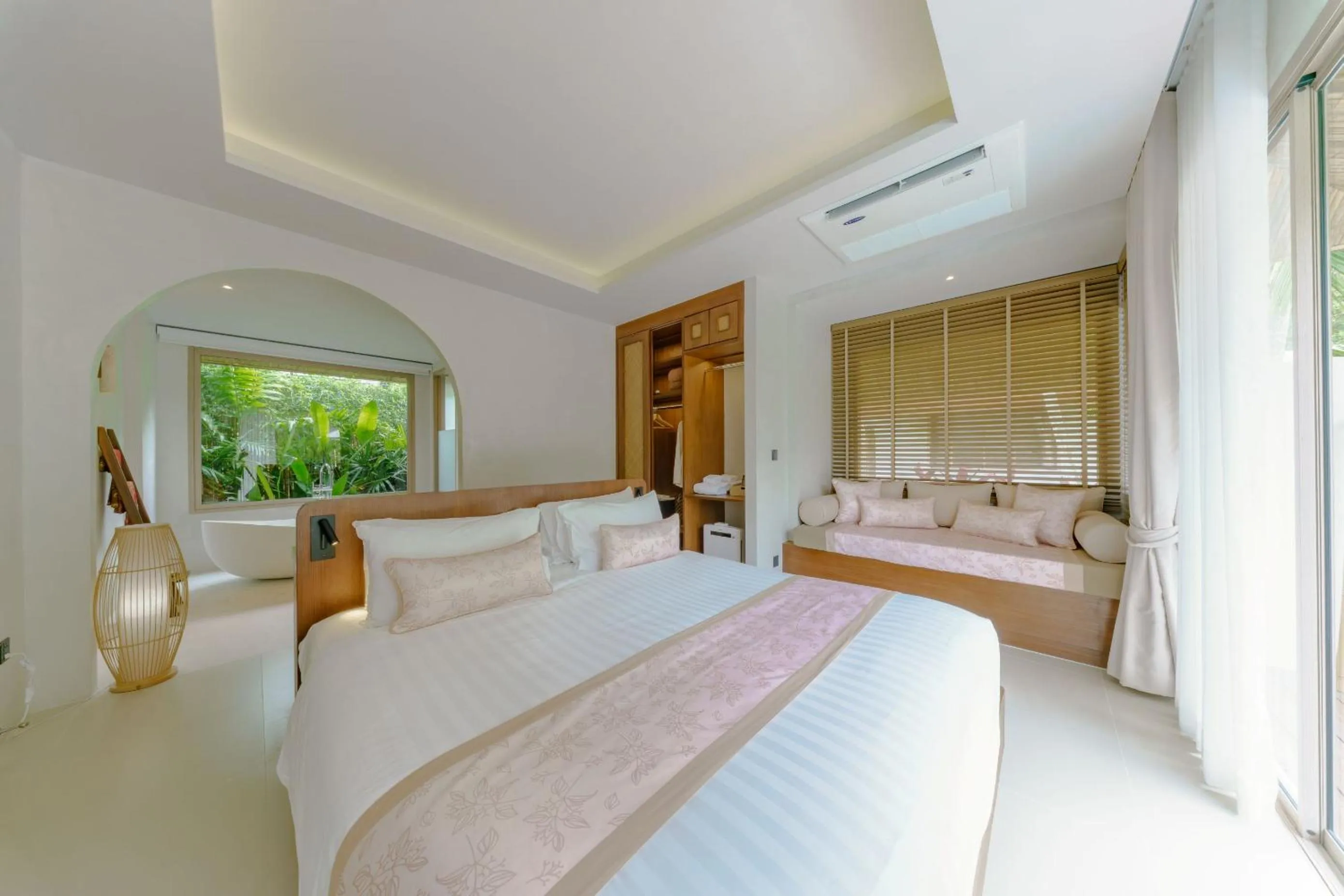 Bed in Ban Sainai Resort- Aonang's Green Resort