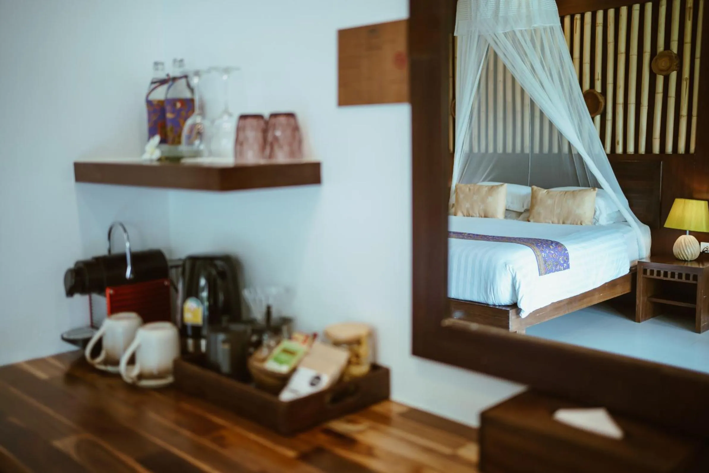 Bed in Ban Sainai Resort- Aonang's Green Resort